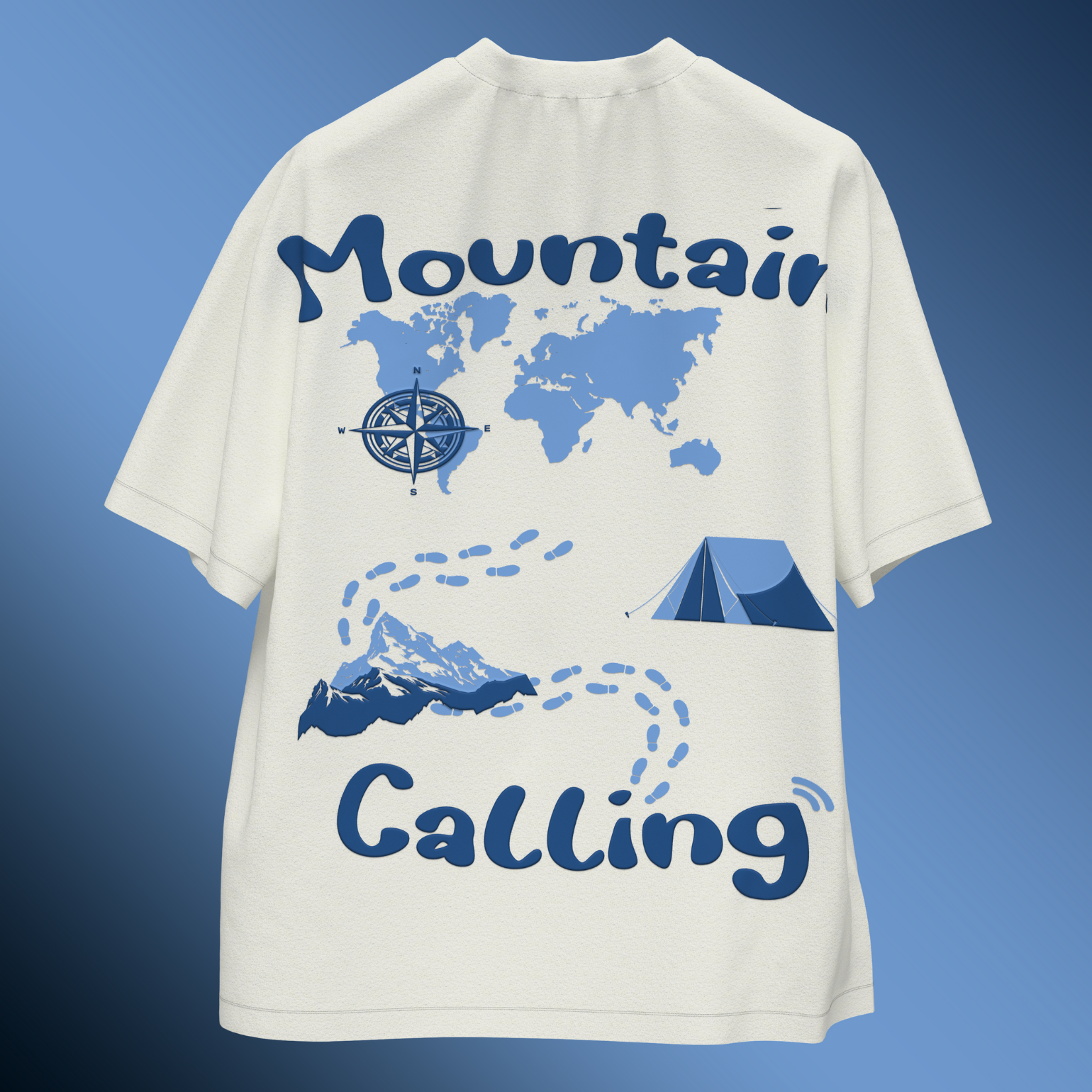 Call of The Wild / Oversized T-shirt - Sleekandpeek