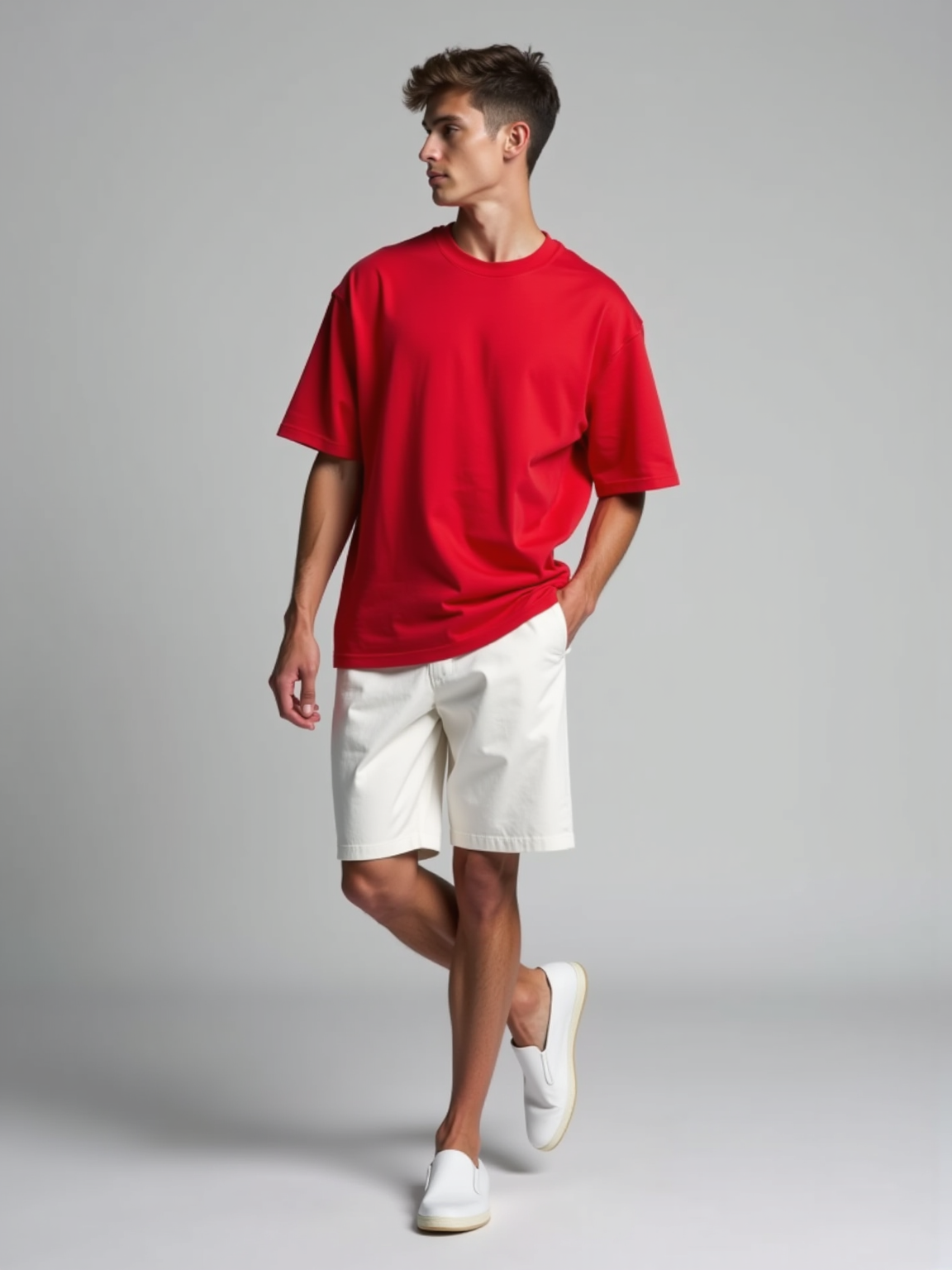 Premium Solid Oversized T-shirt
