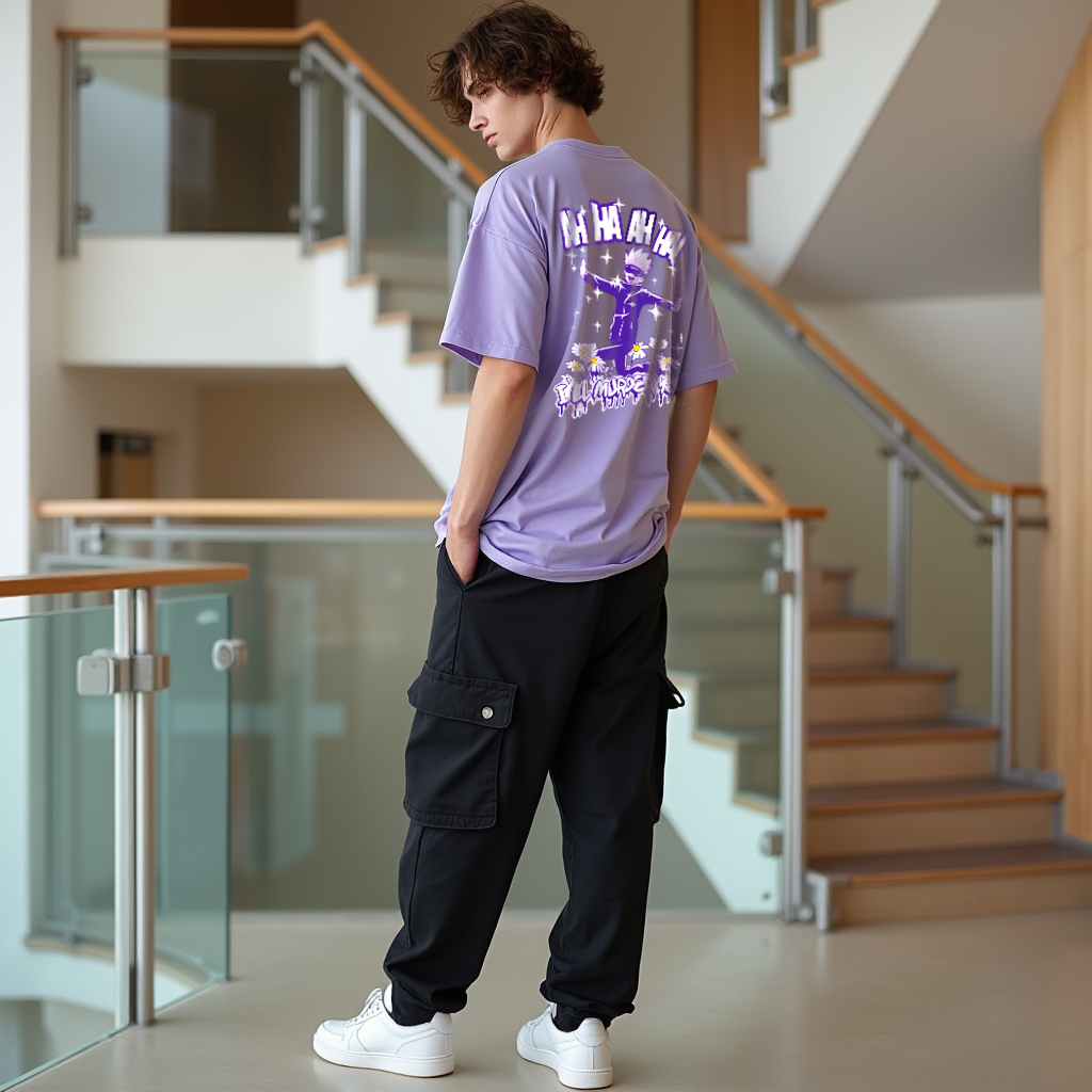 Ora Ora - Gojo Satoru Oversized T-shirt - SleekandPeek
