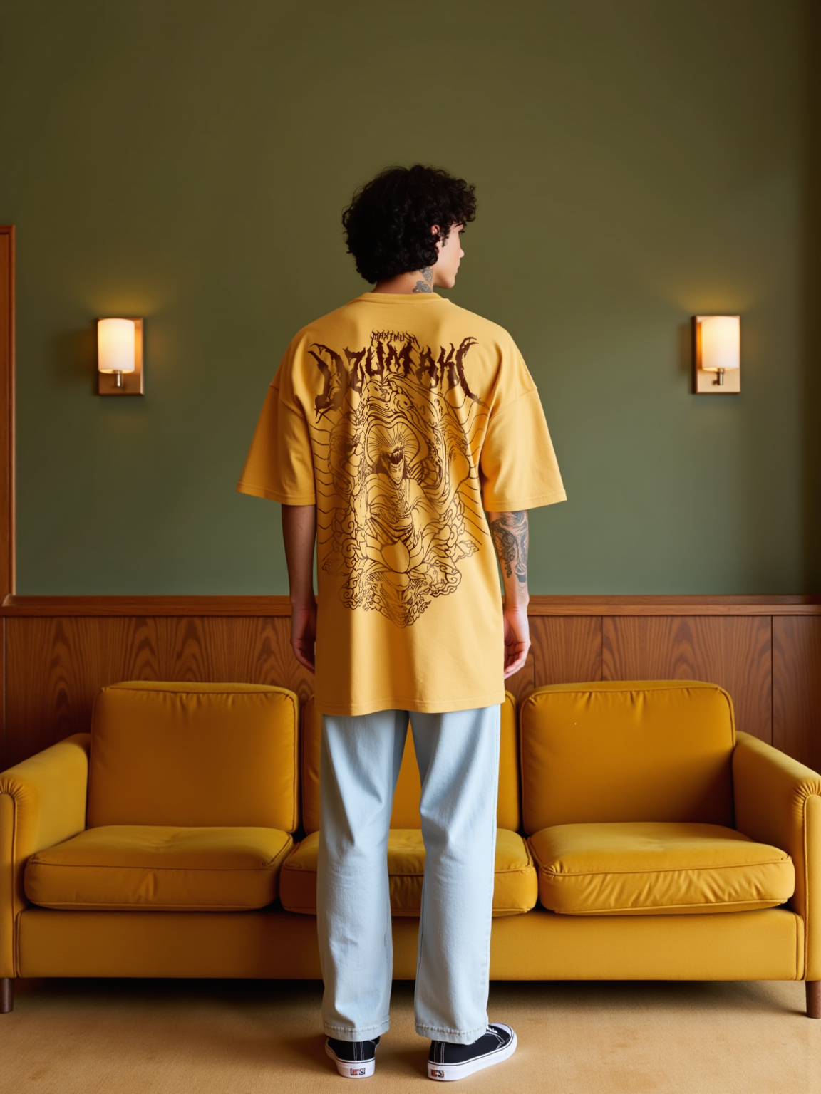 Cursed Spirit Kenjaku Oversized T-shirt