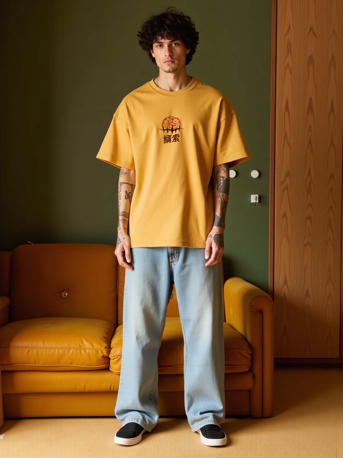 Cursed Spirit Kenjaku Oversized T-shirt