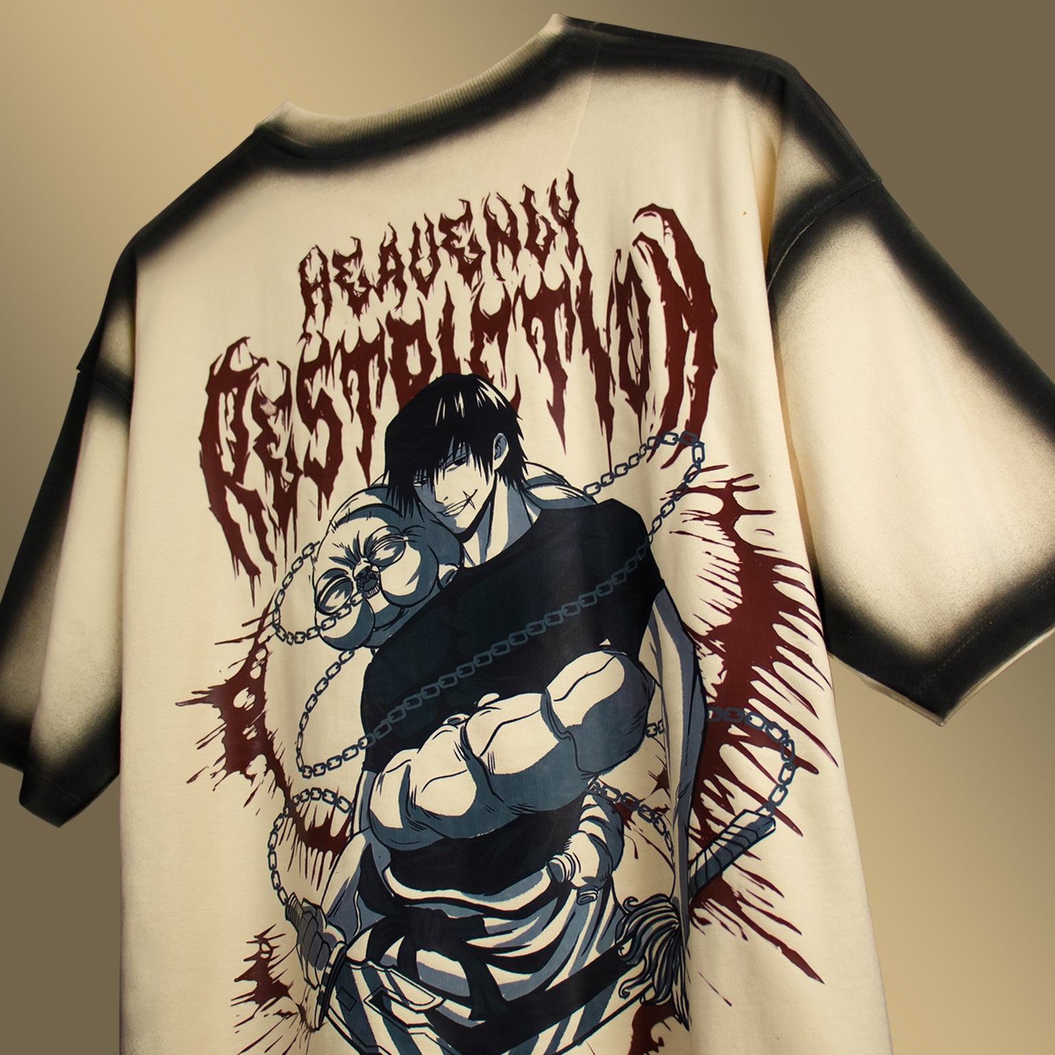 The Sorcerer Killer / Toji Oversized T-shirt - SleekandPeek