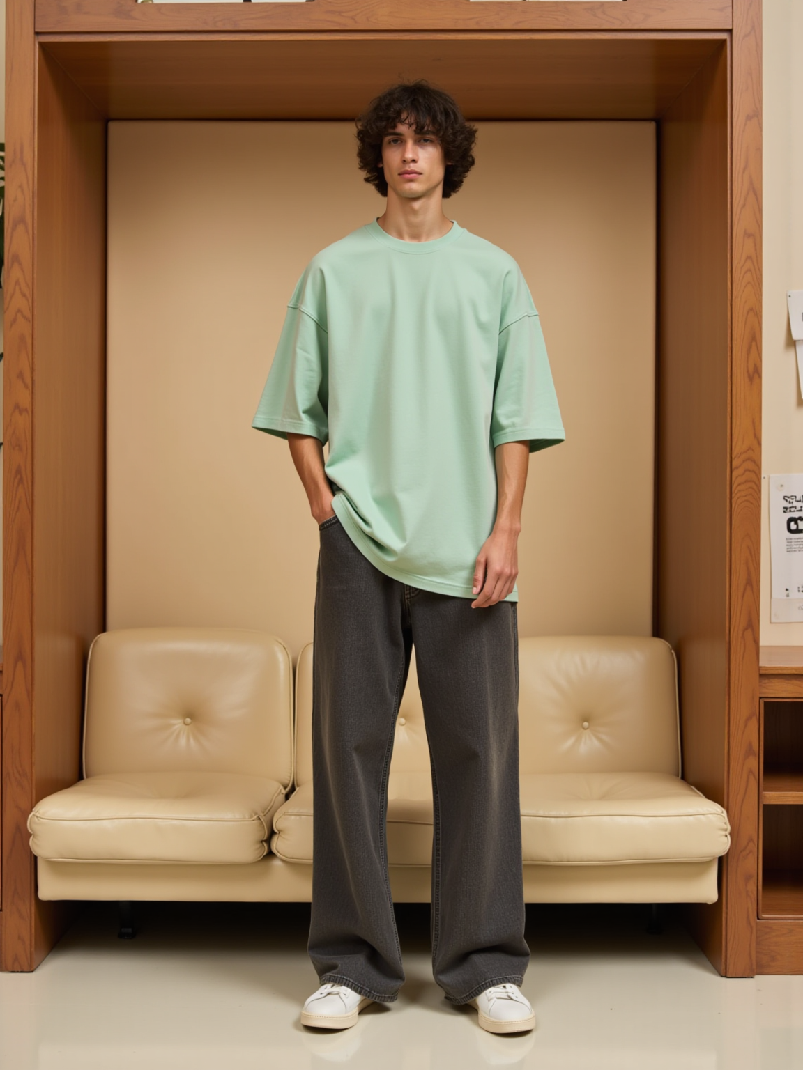 Premium Solid Oversized T-shirt