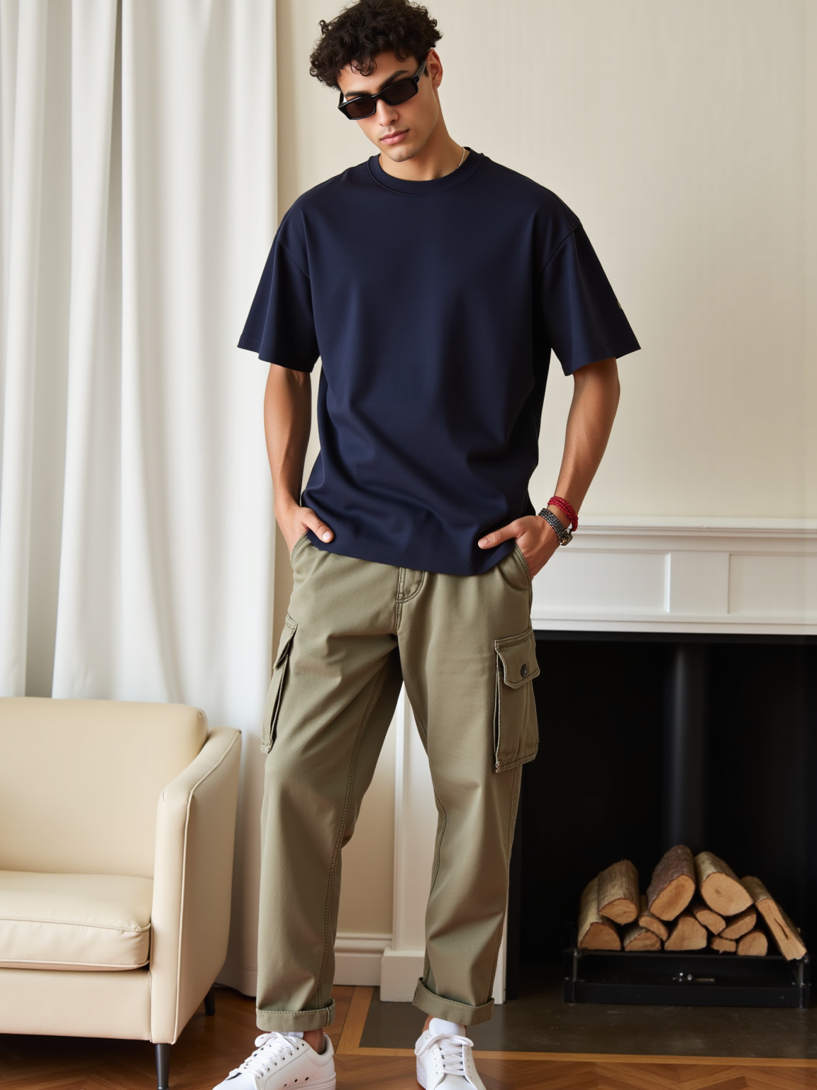 Premium Solid Oversized T-shirt