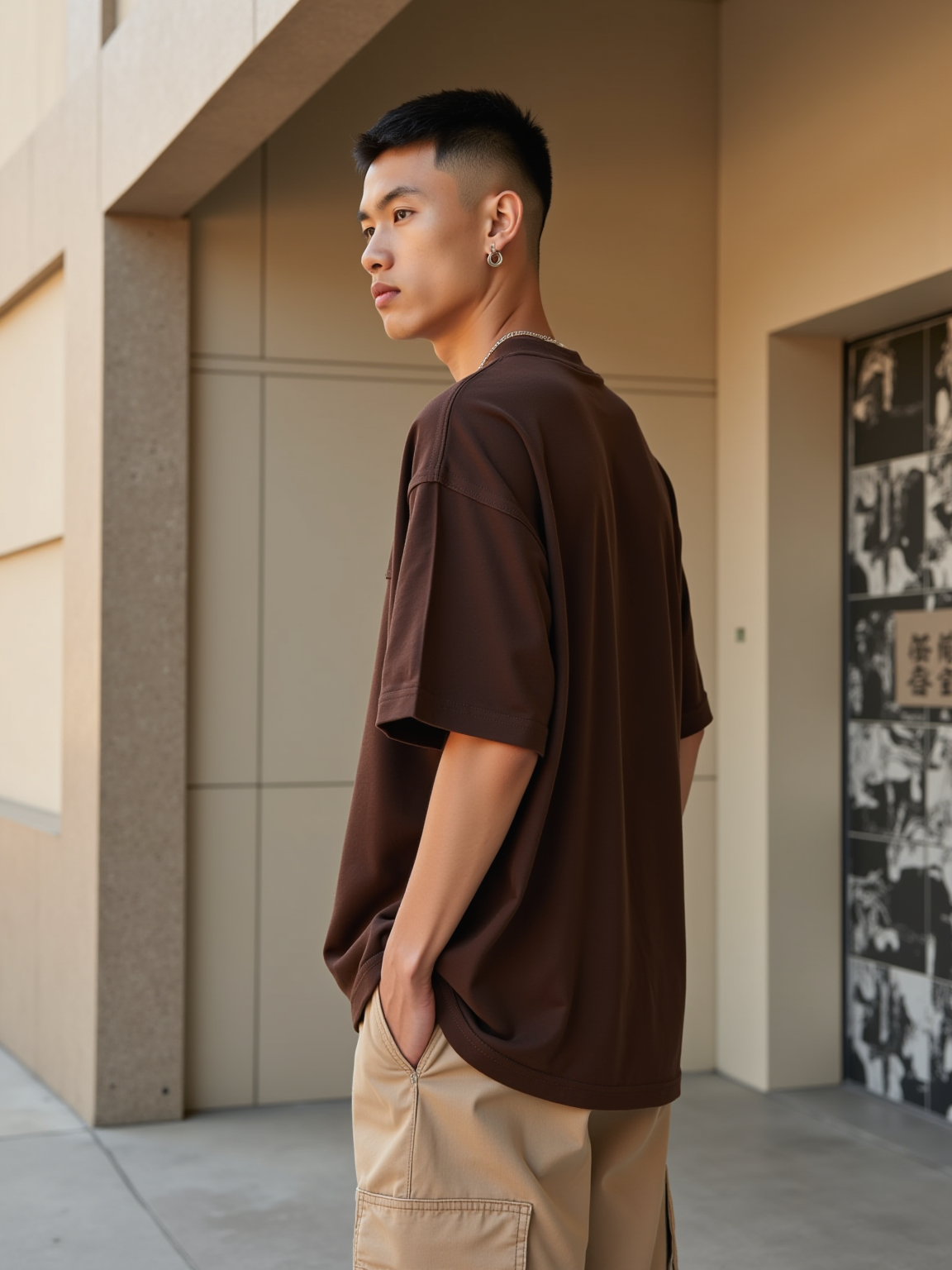 Premium Solid Oversized T-shirt