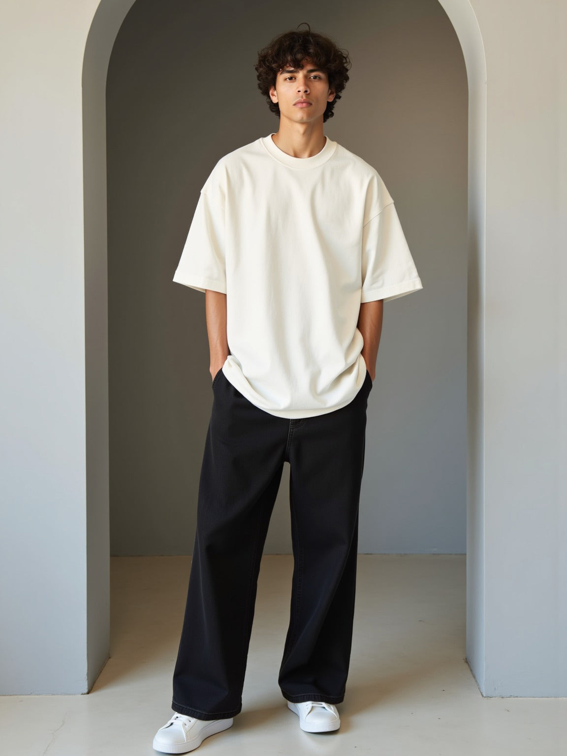 Premium Solid Oversized T-shirt