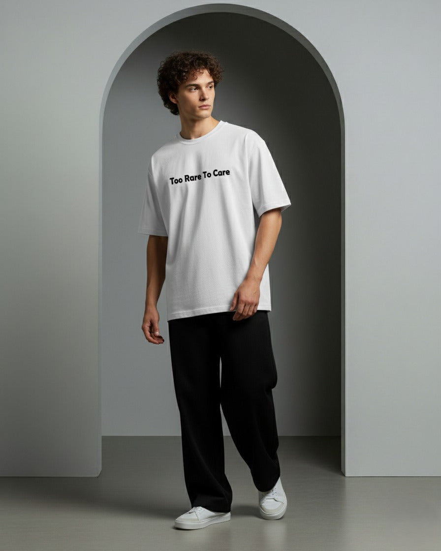 Too Rare To Care / Oversized T-shirt