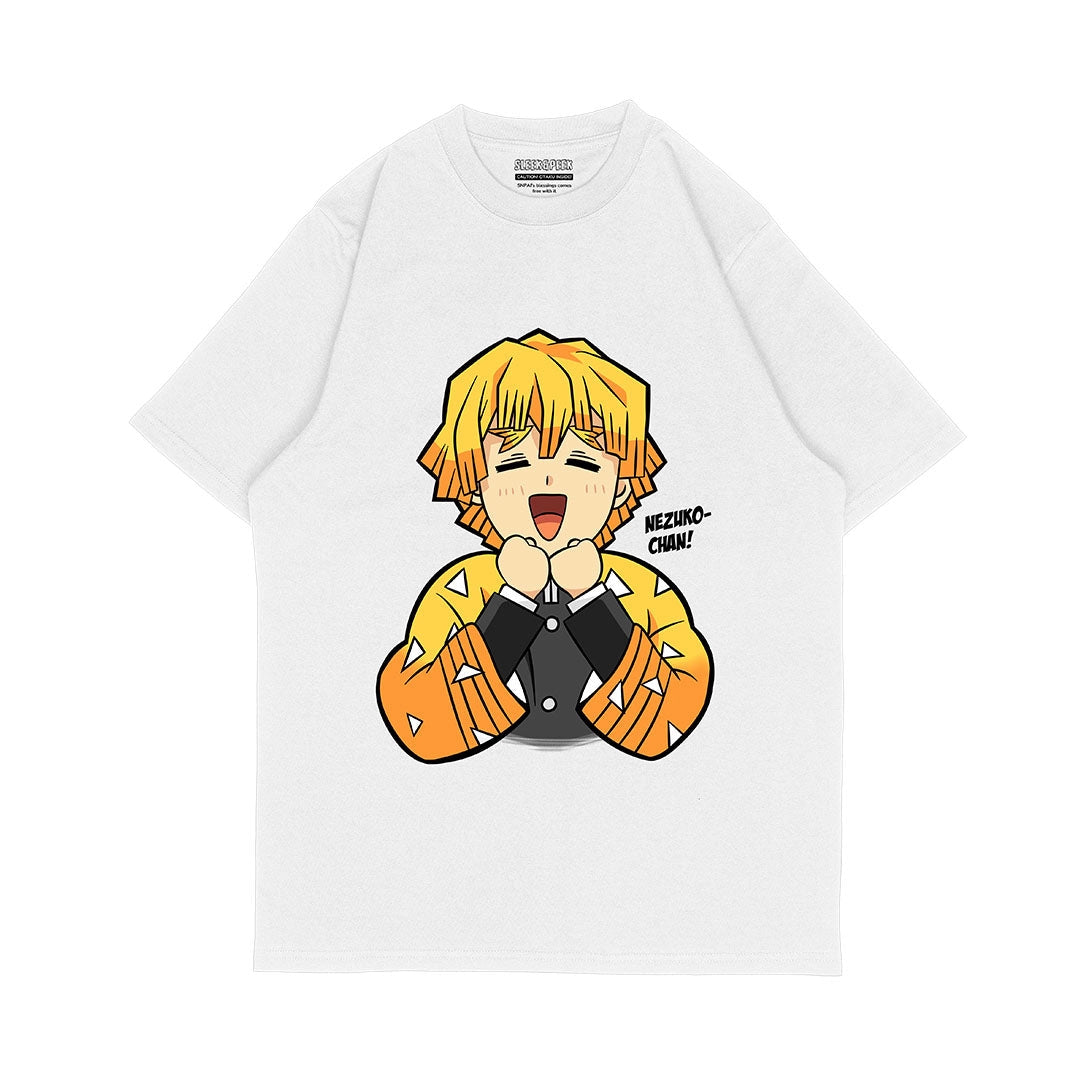 Adorable Zenitsu Oversized T-shirt - SleekandPeek