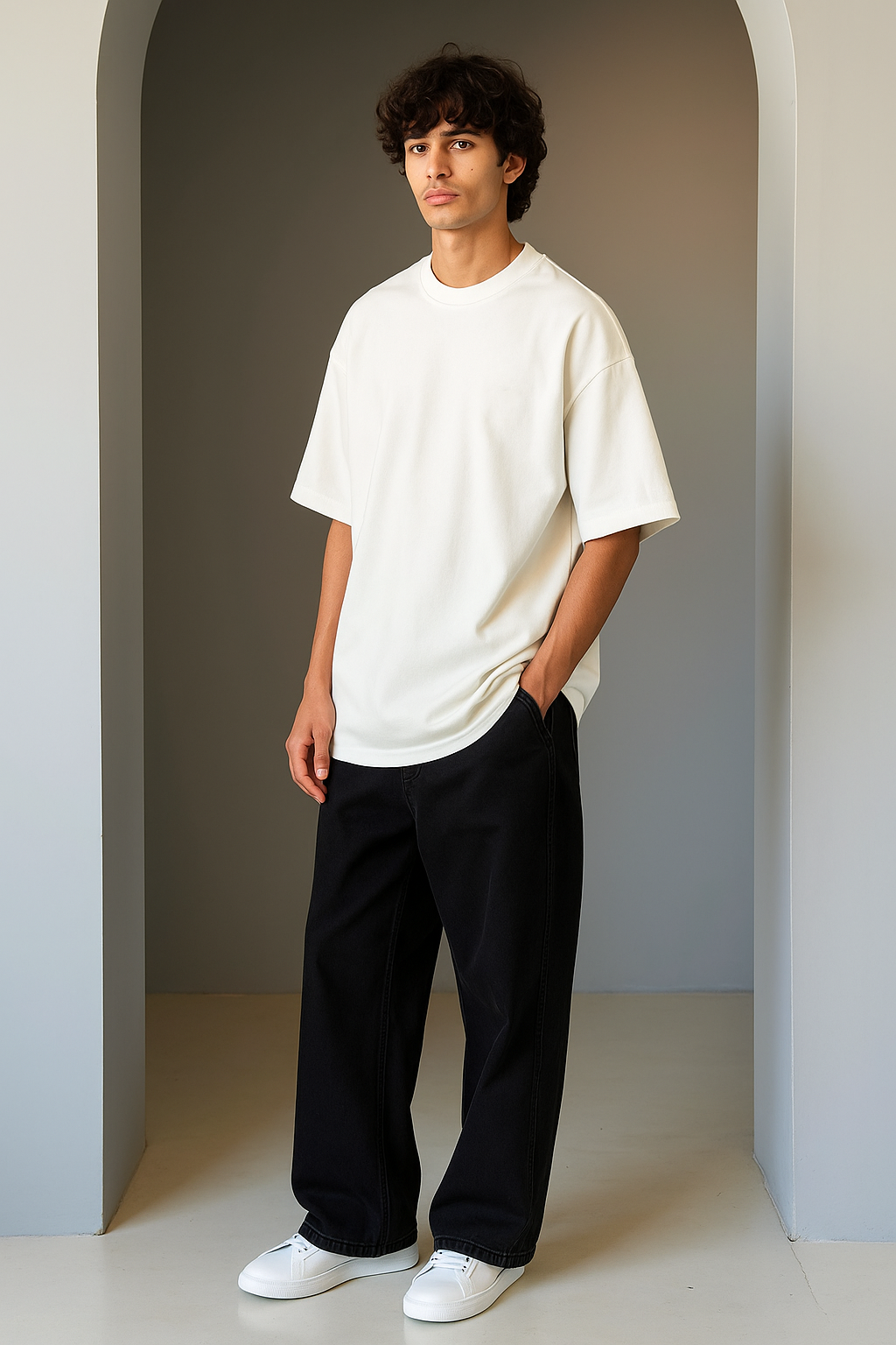 Premium Solid Oversized T-shirt