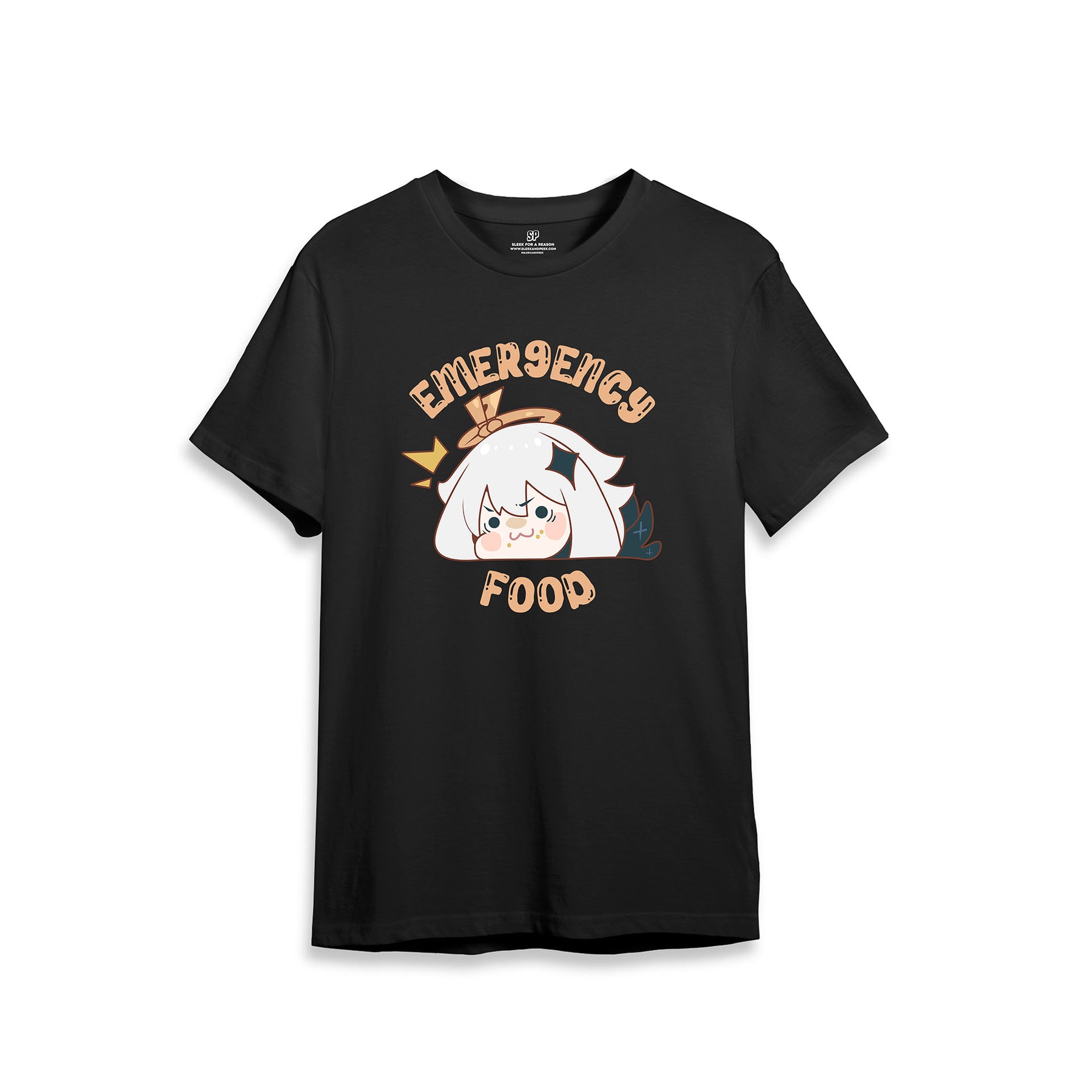 Paimon Emergency Food T-shirt - Sleekandpeek