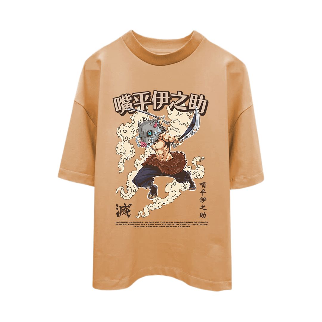 Beastly Blades / Inosuke's Oversized T-shirt