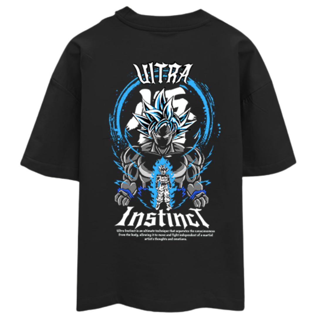 DBZ Ultra Instinct / Goku Oversized T-shirt - SleekandPeek