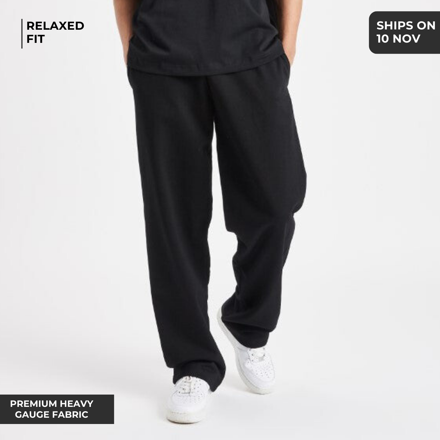 Men's Essential Relax-Fit Joggers