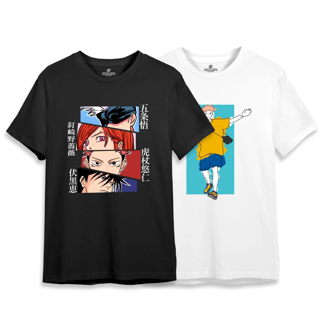 Gojo x Yuji Combo T-shirt - Sleekandpeek