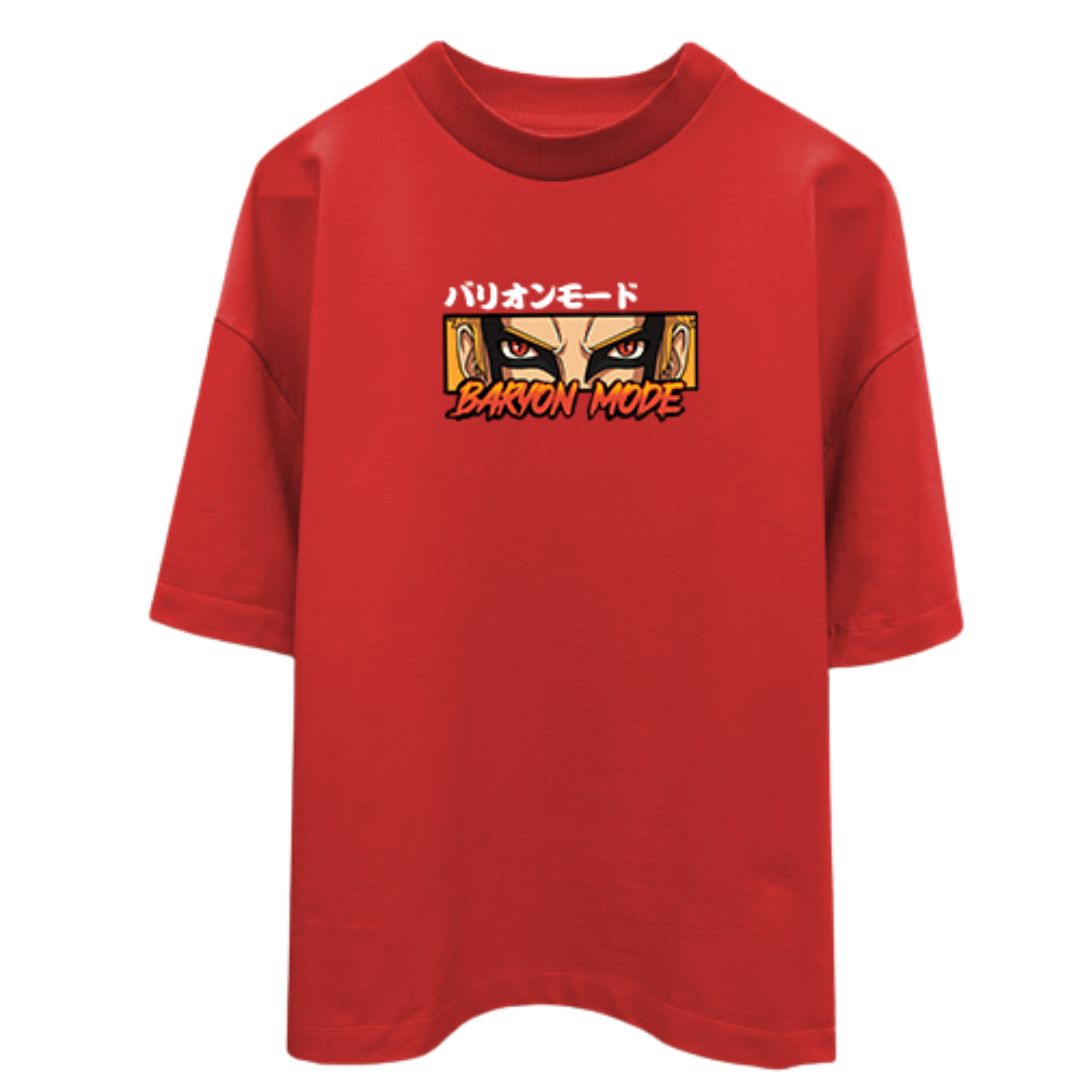 Baryon Mode / Naruto Oversized T-shirt