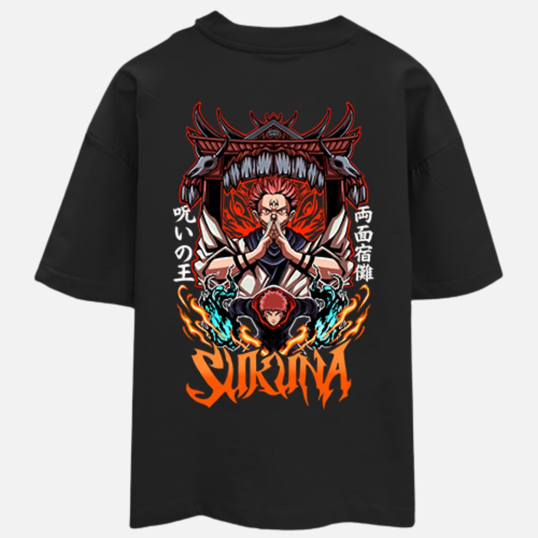 Cursed King - Sukuna Oversized T-shirt