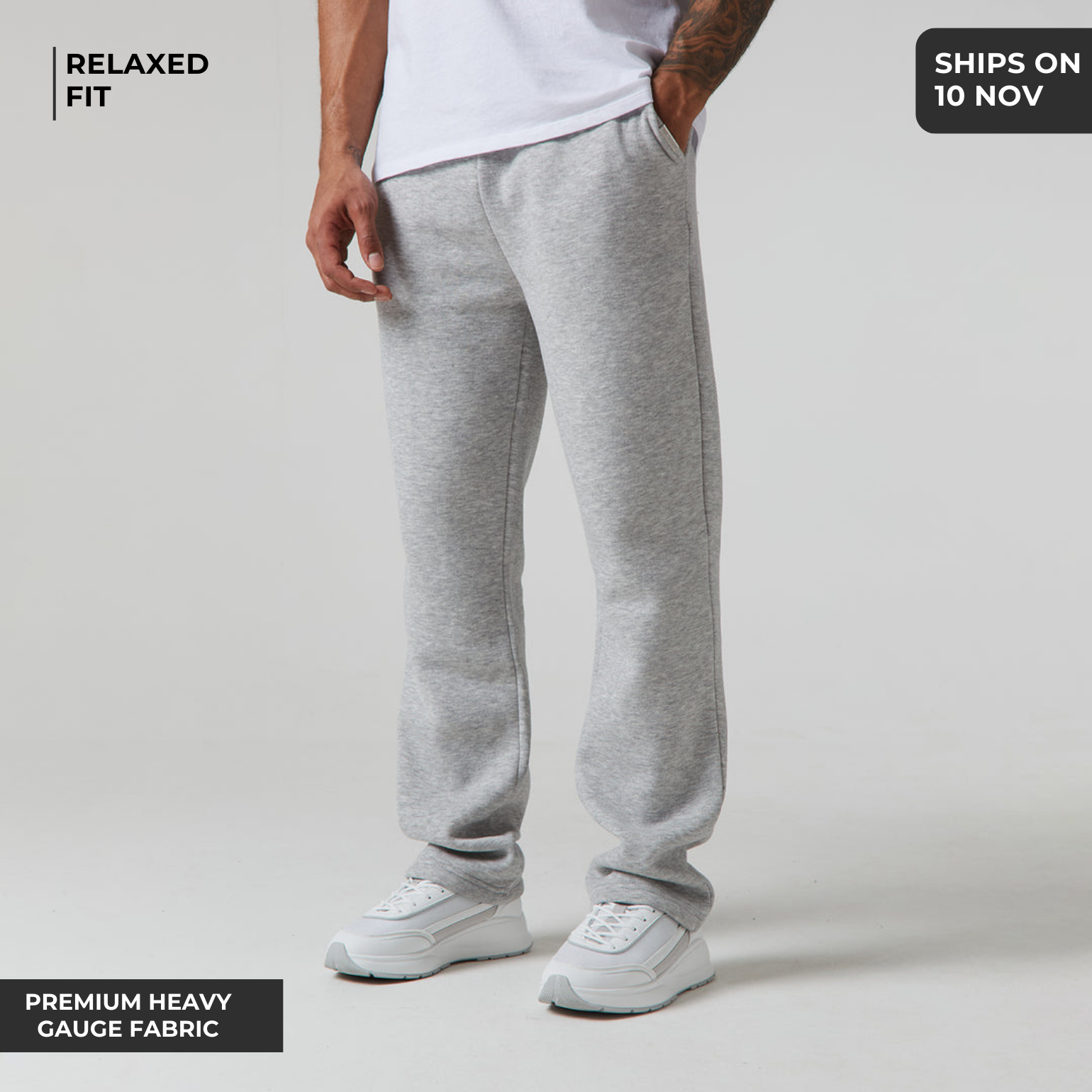 Men's Essential Relax-Fit Joggers