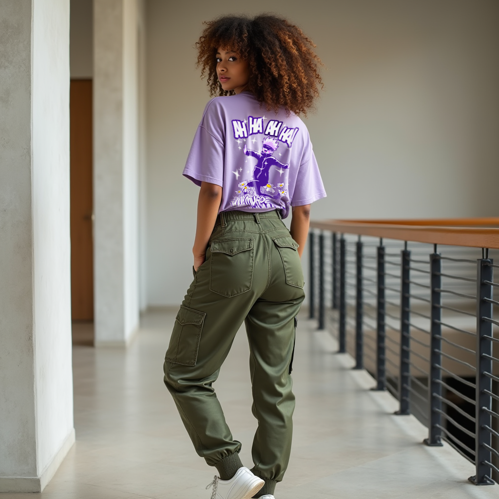 Ora Ora - Gojo Satoru Oversized T-shirt - SleekandPeek