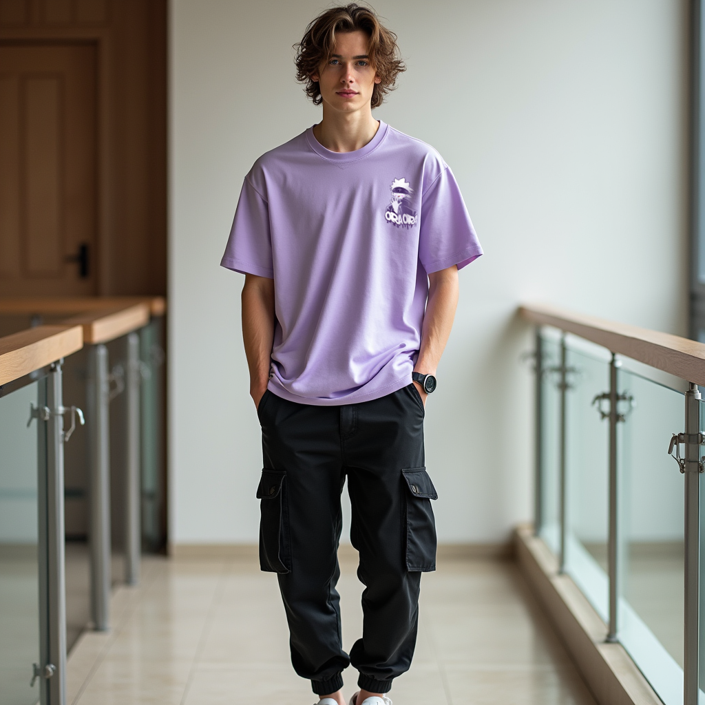 Ora Ora - Gojo Satoru Oversized T-shirt - SleekandPeek