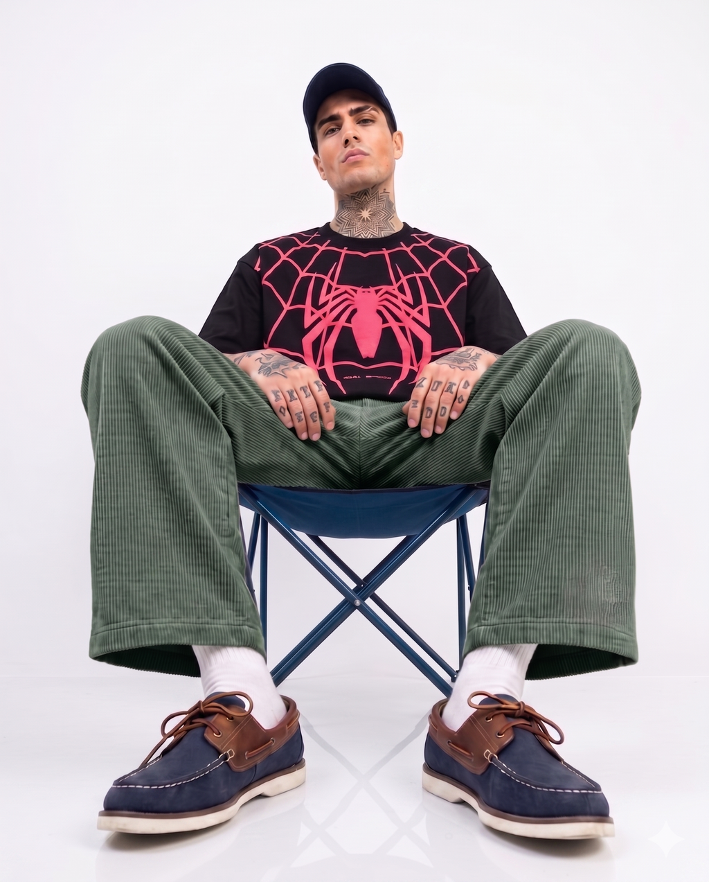The "Real Spider" Puff Oversized T-shirt