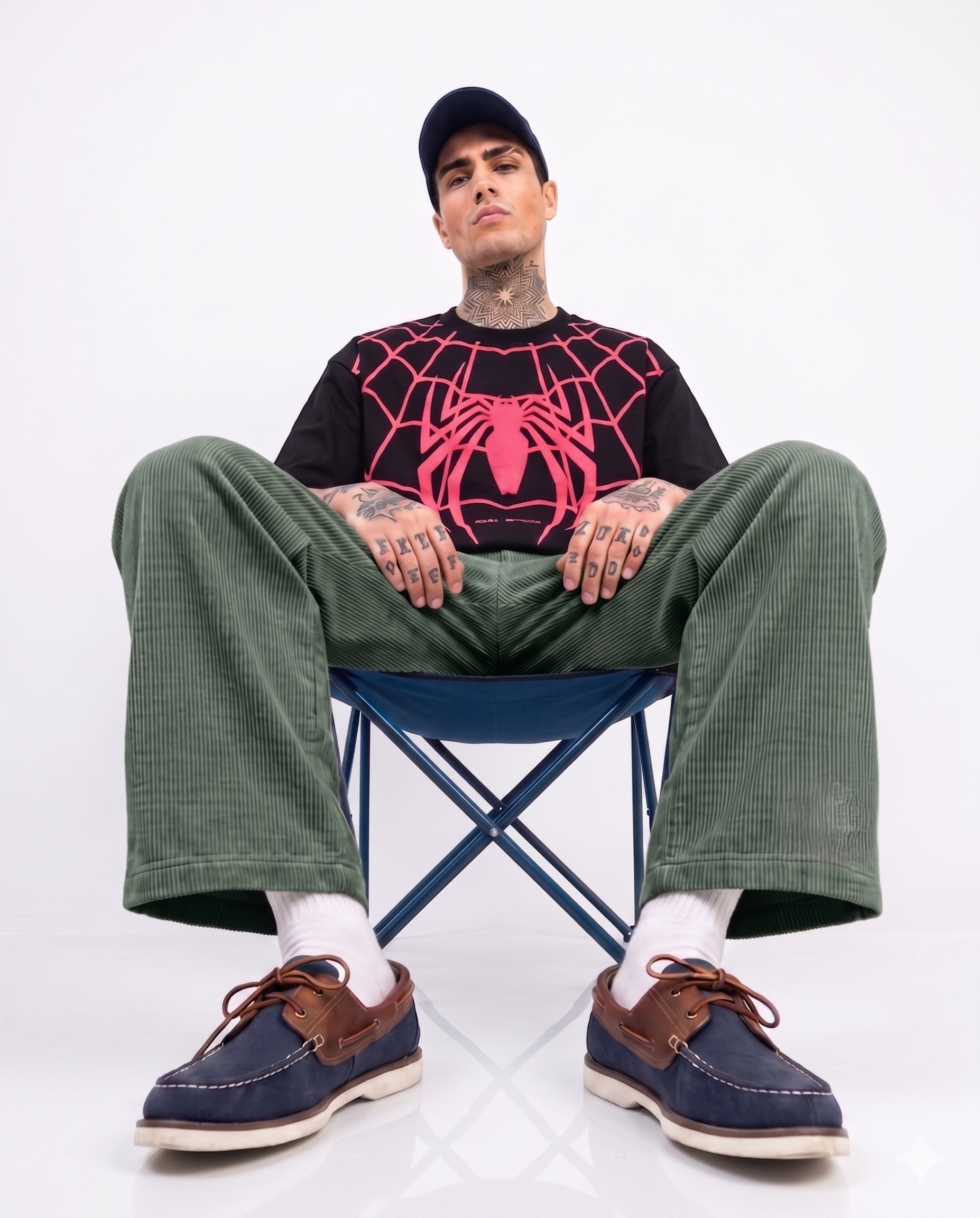 The "Real Spider" Puff Oversized T-shirt