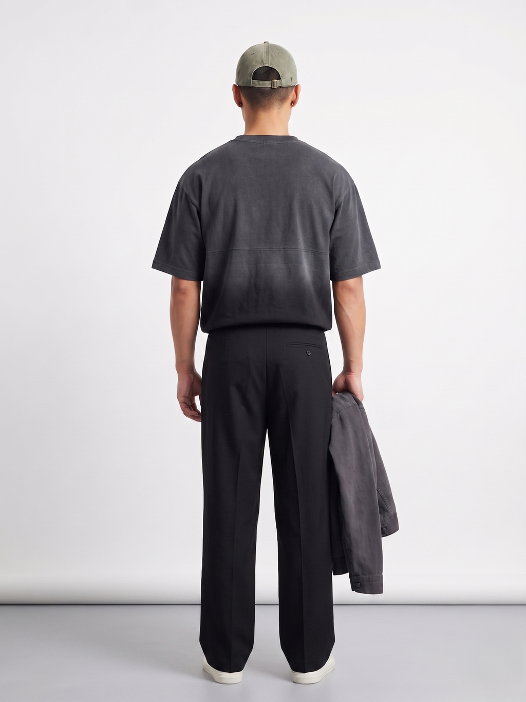 The Shadow Fade Oversized T-shirt - Sleekandpeek