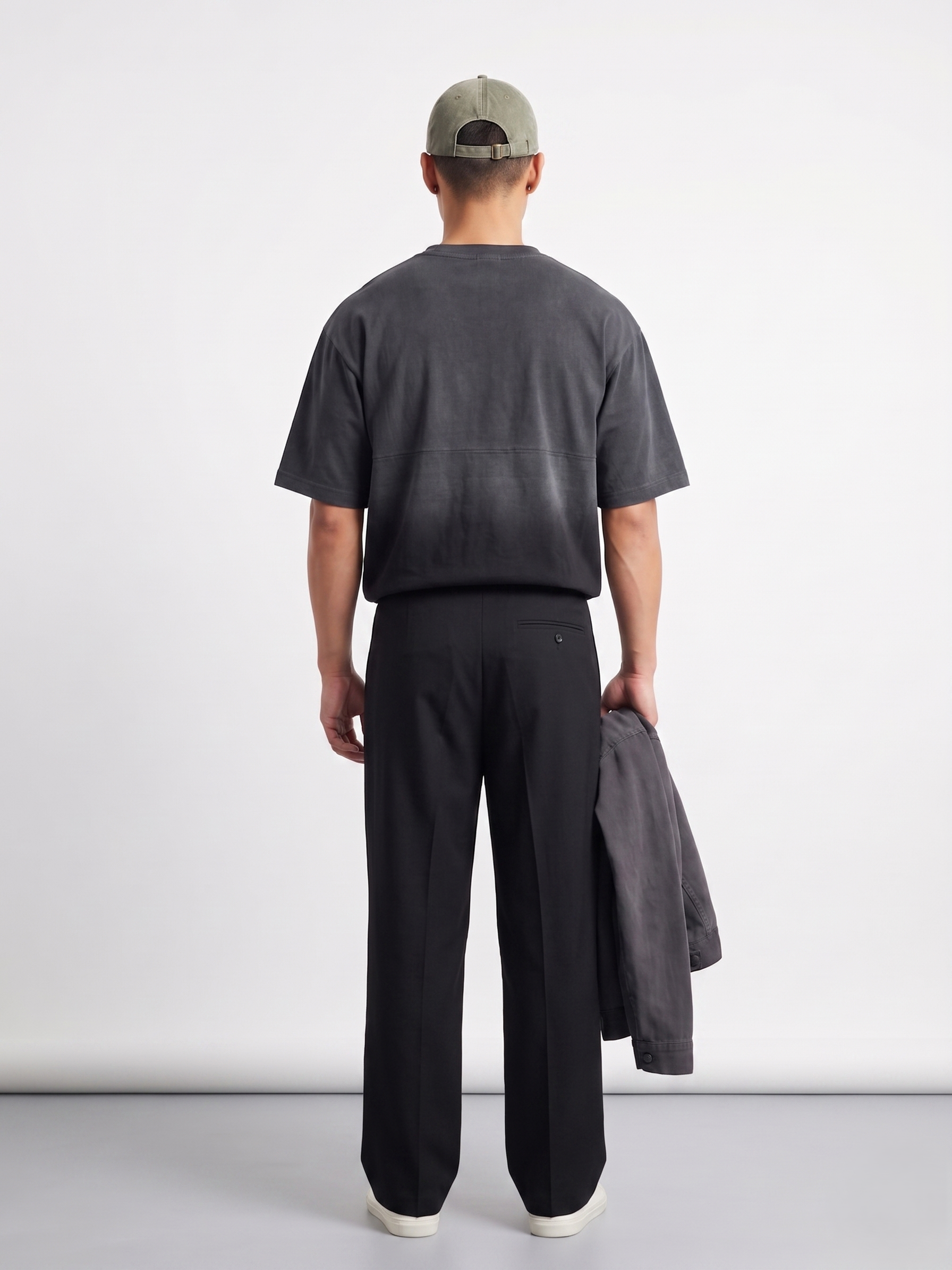 The Shadow Fade Oversized T-shirt - Sleekandpeek