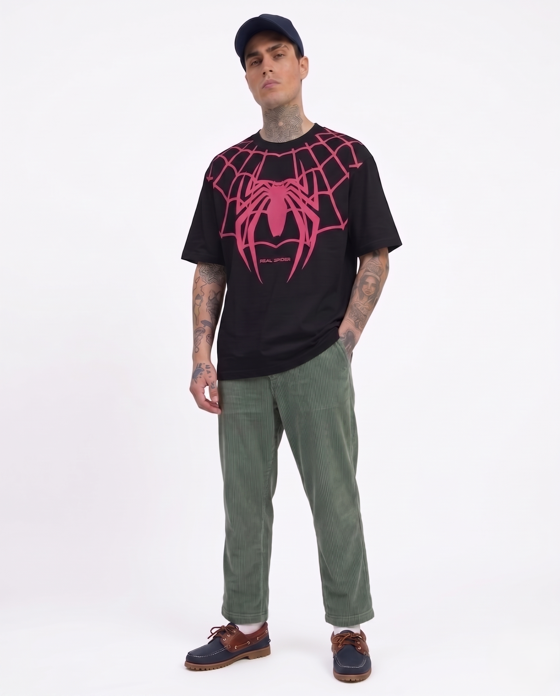 The "Real Spider" Puff Oversized T-shirt