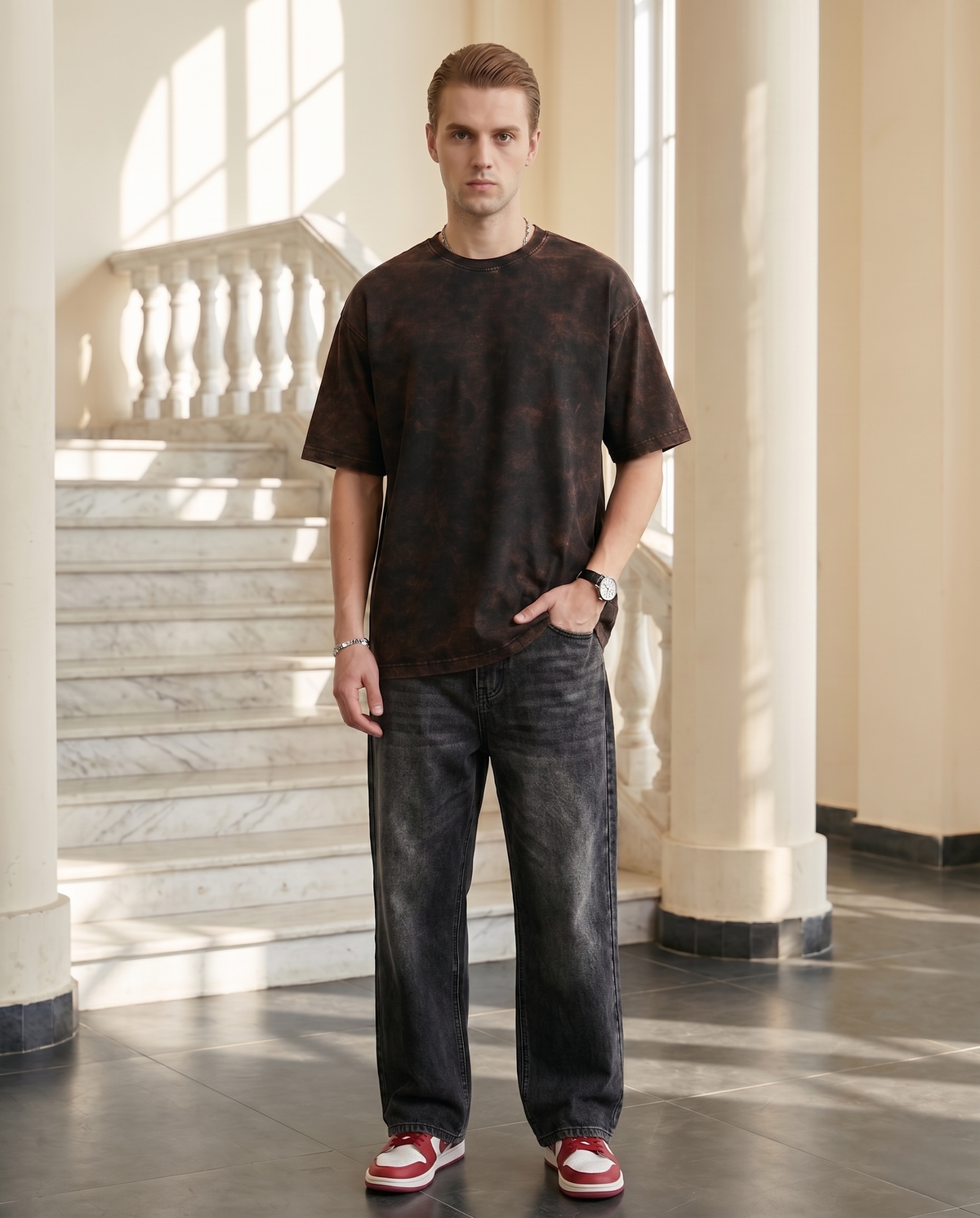 The Sun-Bleached Oversized T-shirt
