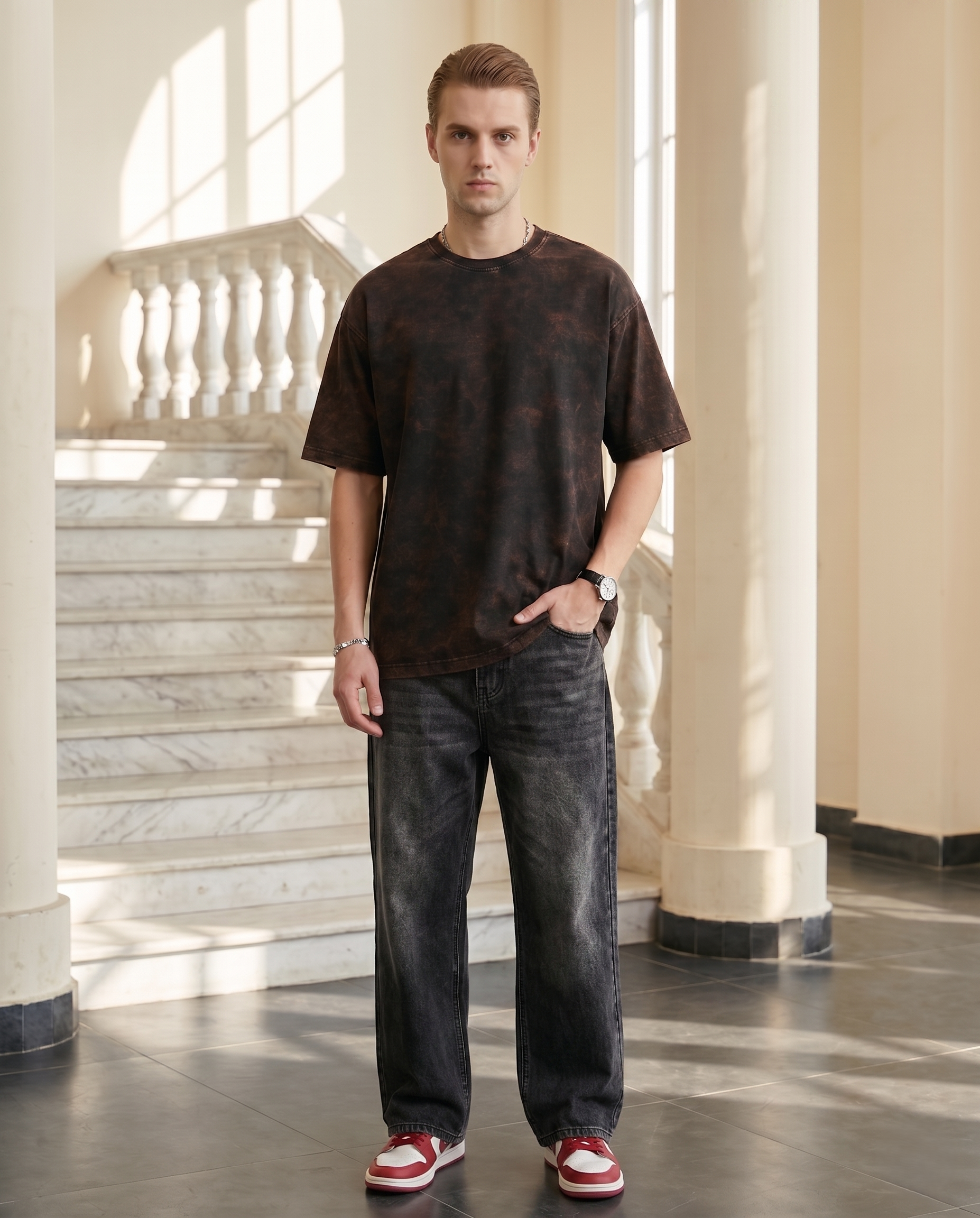 The Sun-Bleached Oversized T-shirt