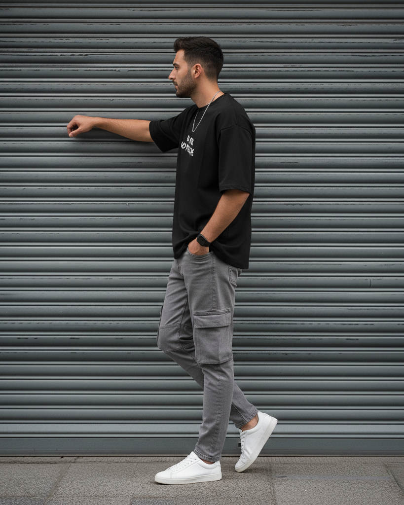 No Risk No Porsche / Oversized T-shirt