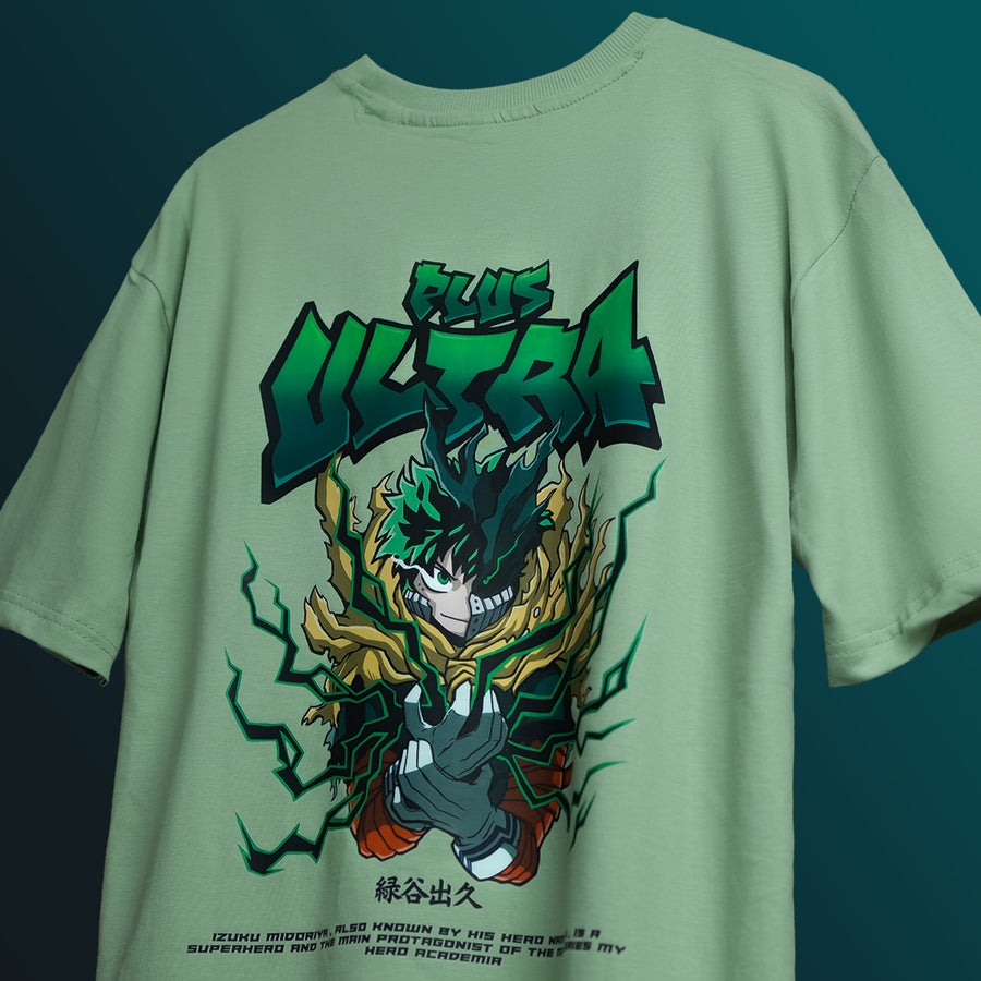 Deku Plus Ultra Oversized T-shirt - SleekandPeek