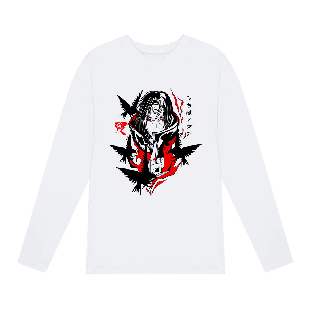 Itachi Uchiha / True Shinobi Full Sleeve T-shirt - SleekandPeek