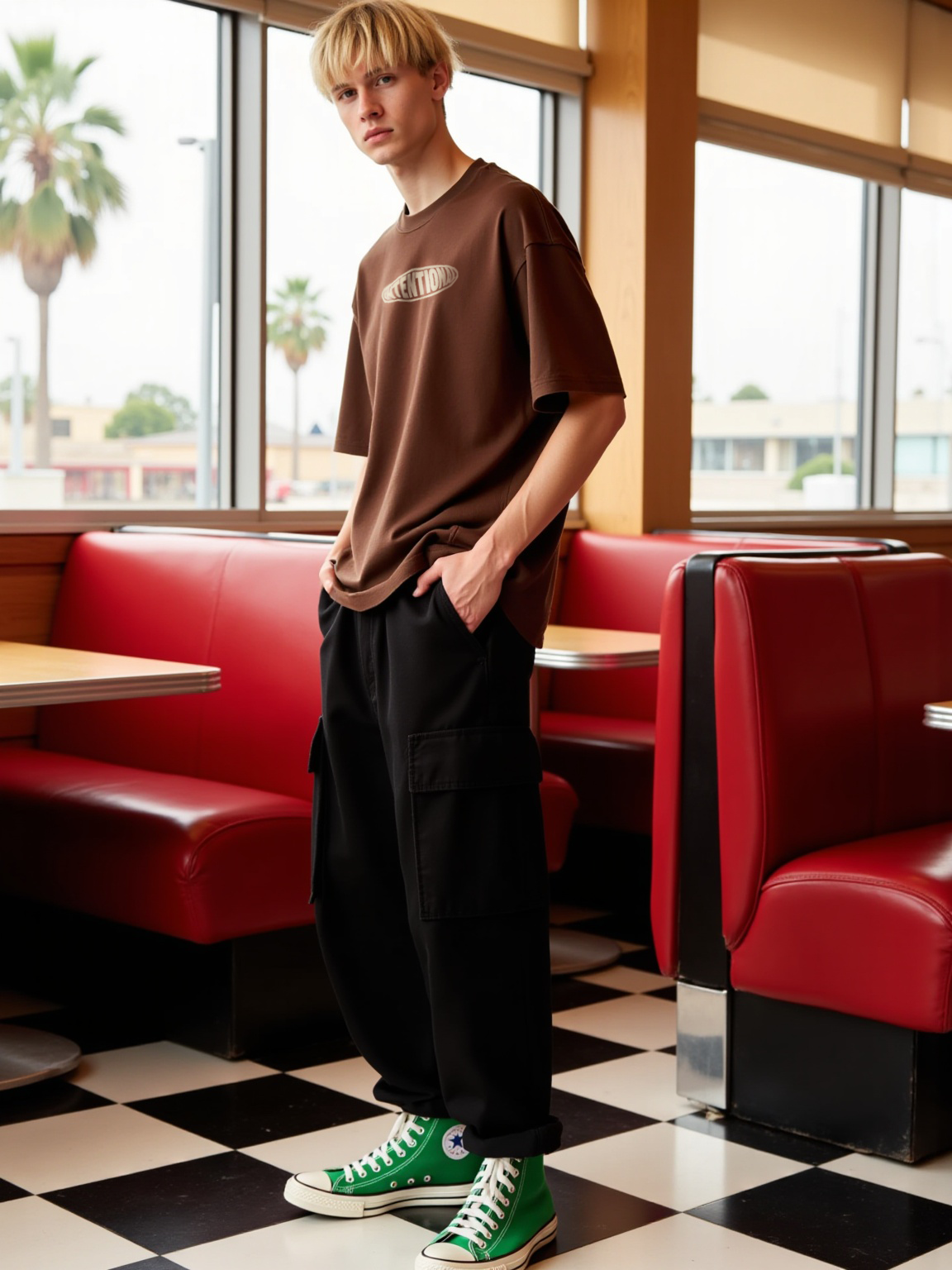 "INTENTIONAL" Unisex Oversized T-shirt -For Men- sleekandpeek