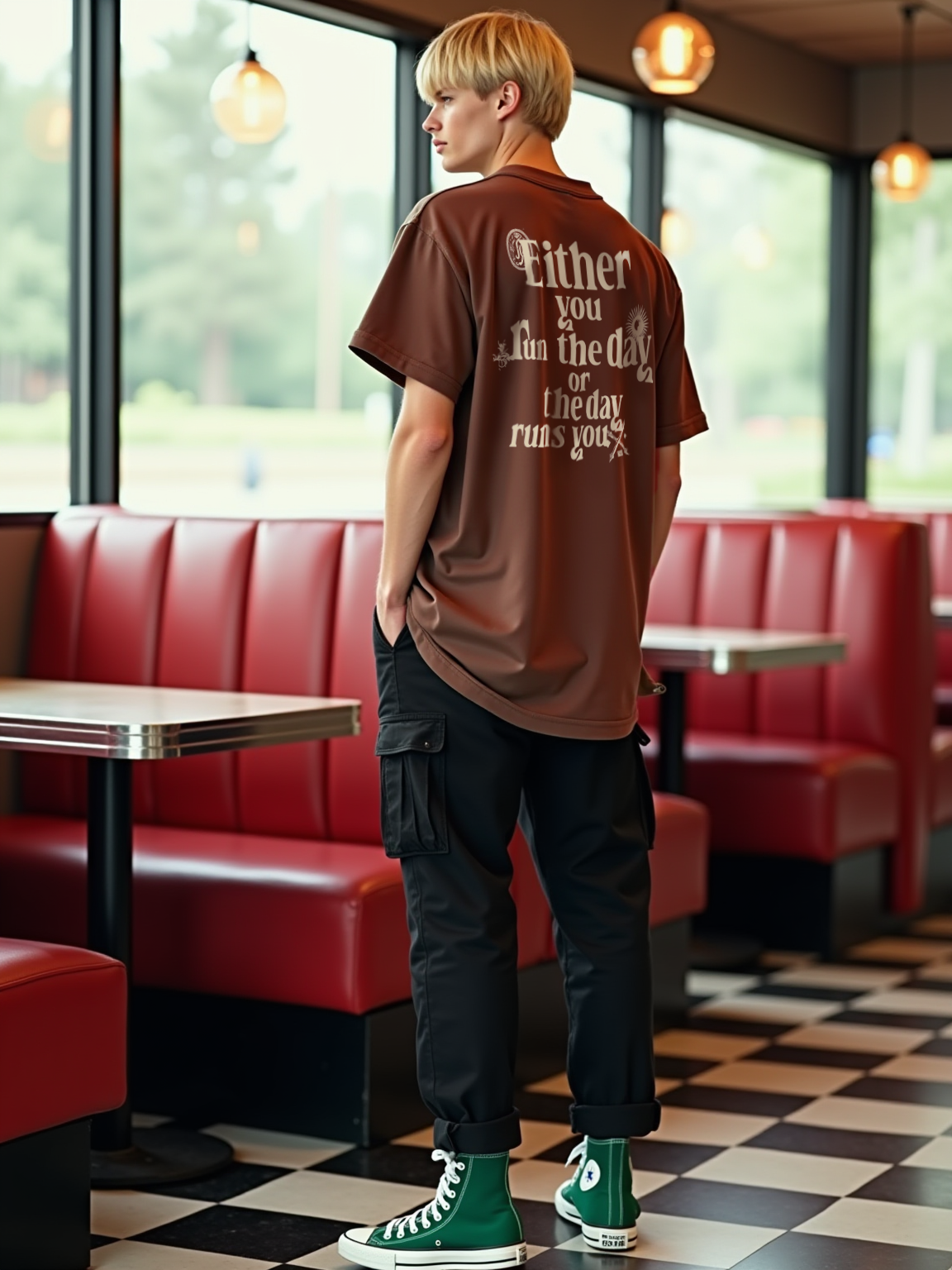 "INTENTIONAL" Unisex Oversized T-shirt -For Men- sleekandpeek