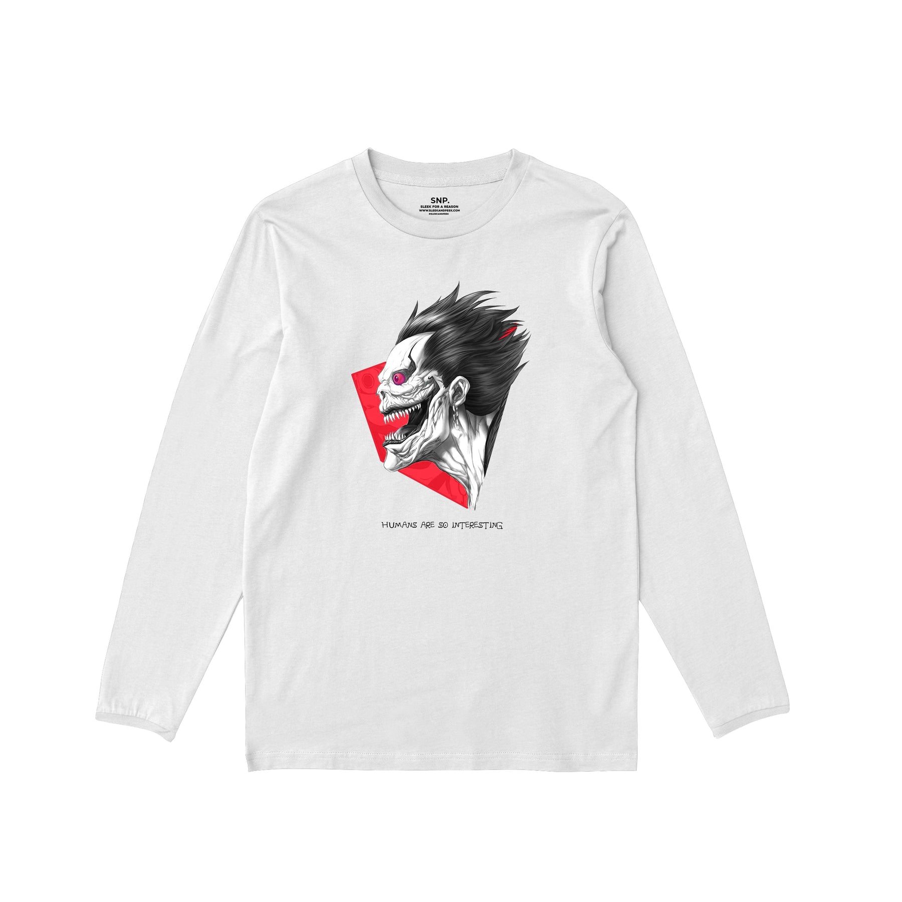 Ryuk - Death Note - Full Sleeve T-shirt - SleekandPeek