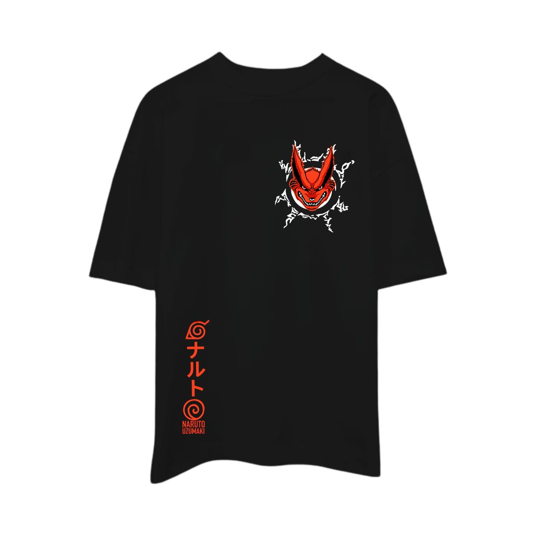 The Nine-Tailed Beast / Kurama Oversized T-shirt - Sleekandpeek