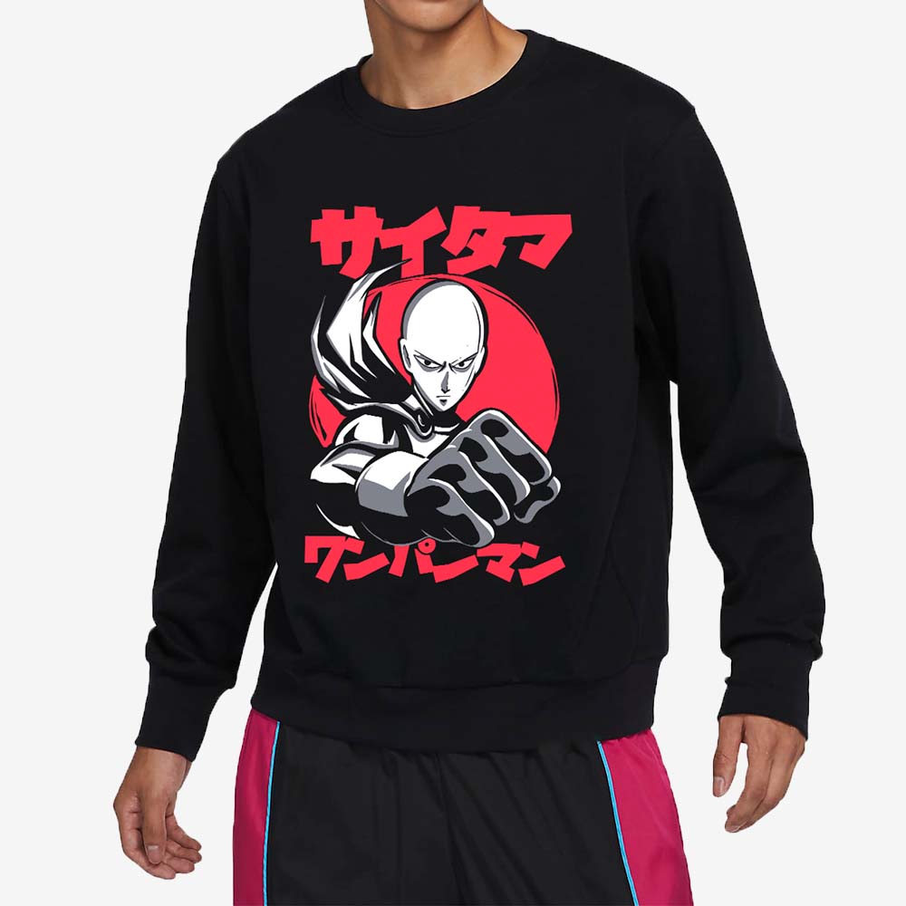 Saitama - One Punch Man / Sweatshirt - SleekandPeek