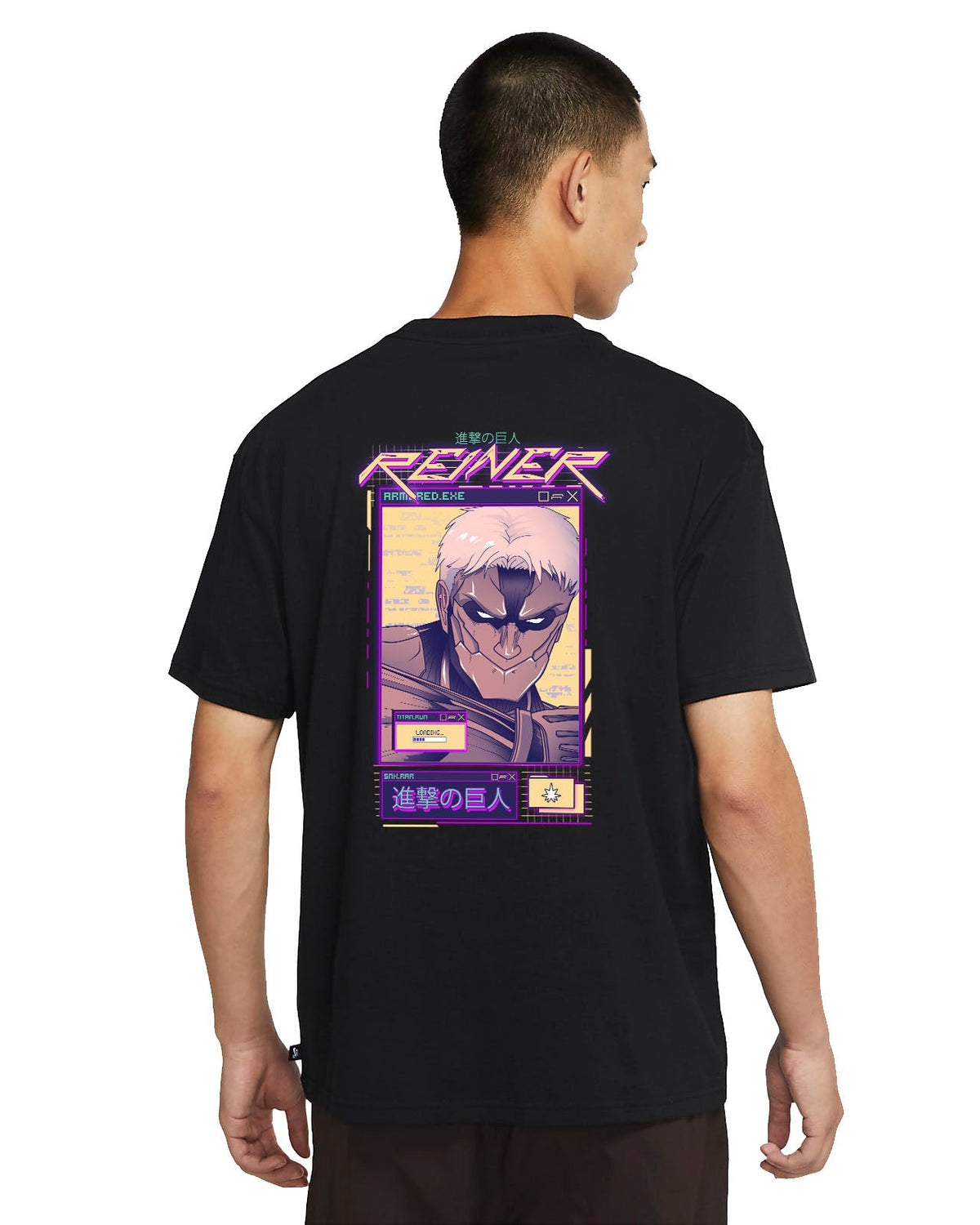 Reiner Braun - Attack on Titan T-shirt - SleekandPeek