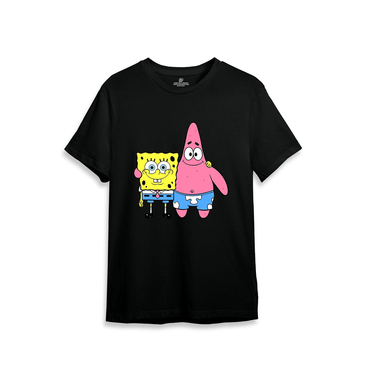 Sponge Bob With Patrick T-shirt - Sleek&Peek