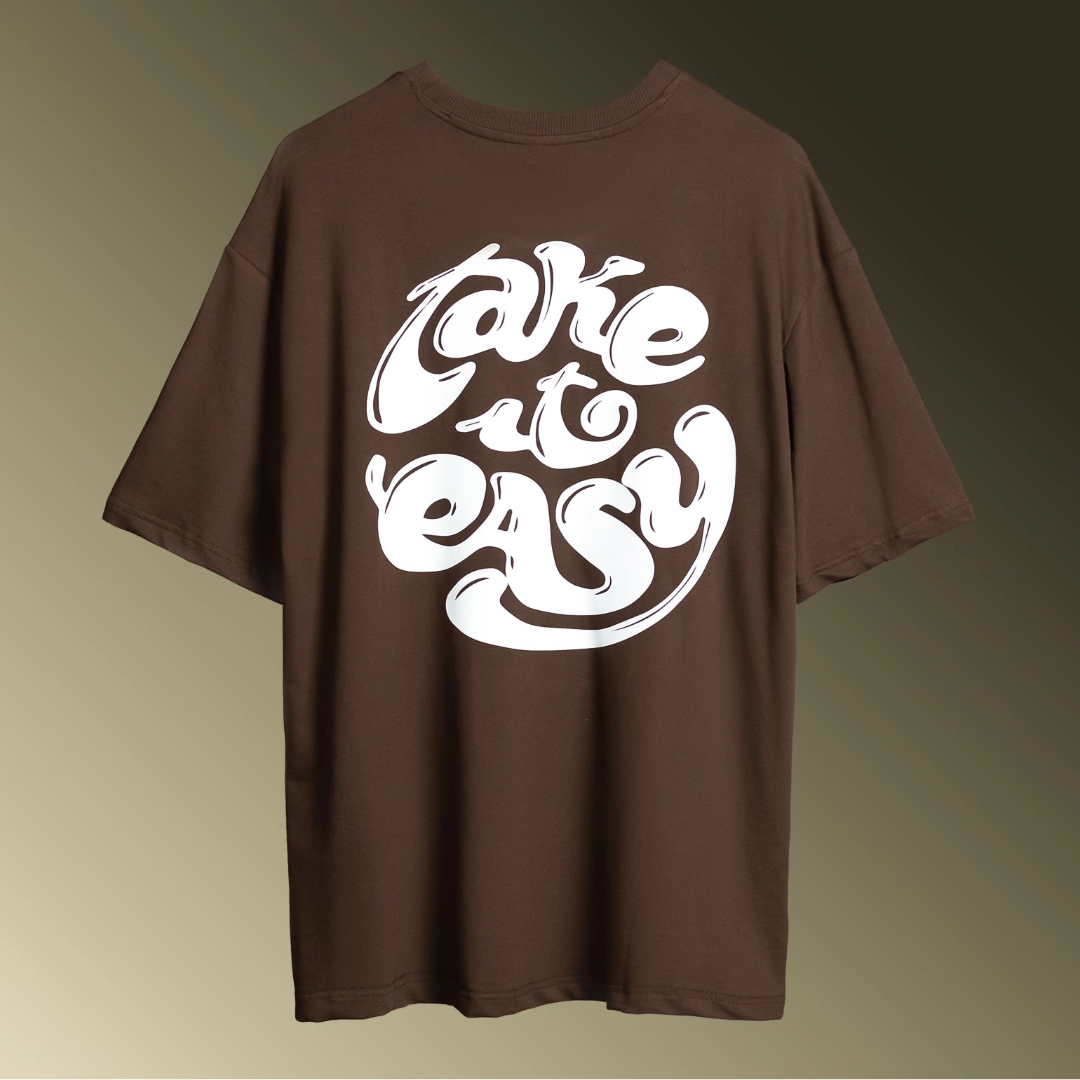 Take It Easy / Oversized T-shirt - SleekandPeek