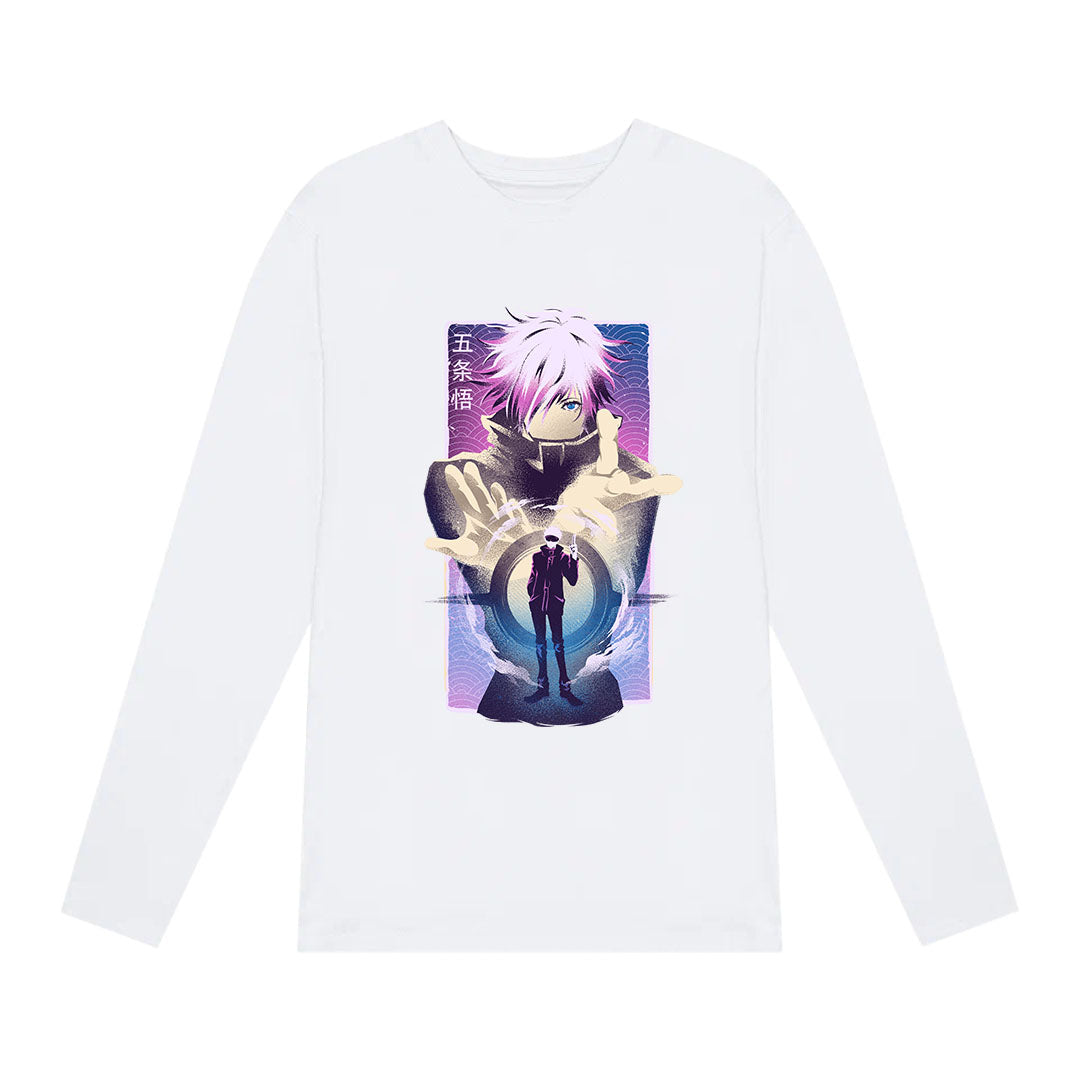 Infinite Void - Jujutsu Kaisen Full Sleeve T-shirt - SleekandPeek