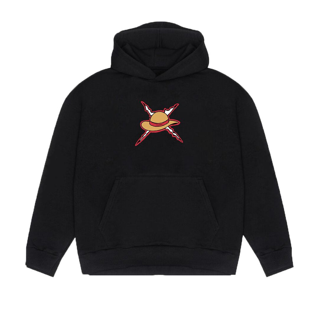 One Piece Luffy: Pirate King Hoodie - SleekandPeek