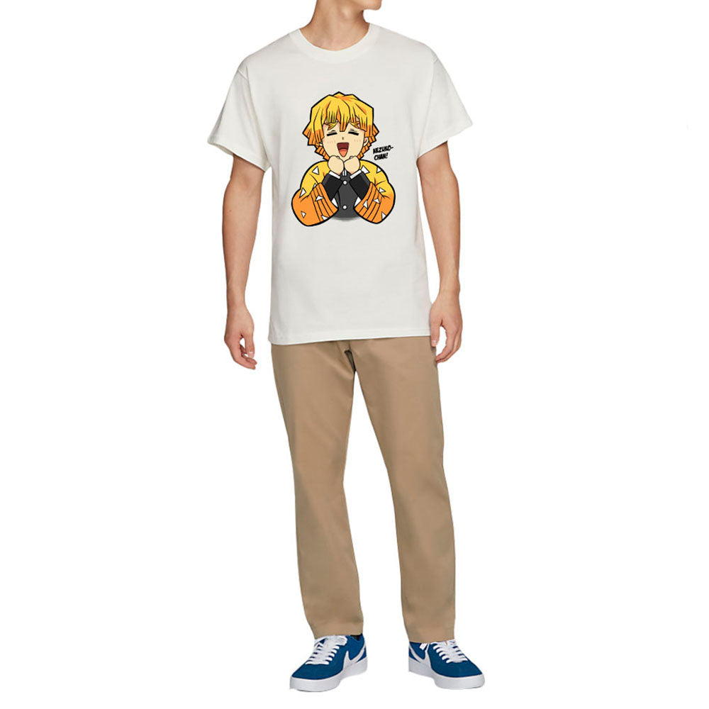 Demon Slayer Zenitsu Kawaii T-shirt - SleekandPeek