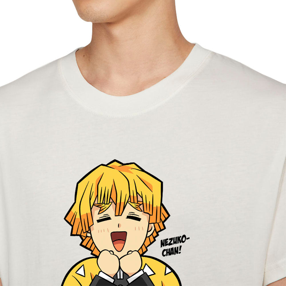 Demon Slayer Zenitsu Kawaii T-shirt - SleekandPeek