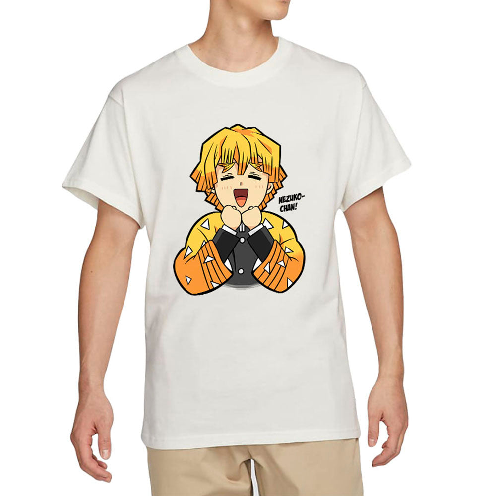 Demon Slayer Zenitsu Kawaii T-shirt - SleekandPeek