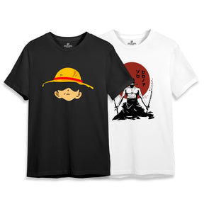 One piece Luffy Combo t-shirt - Sleekandpeek