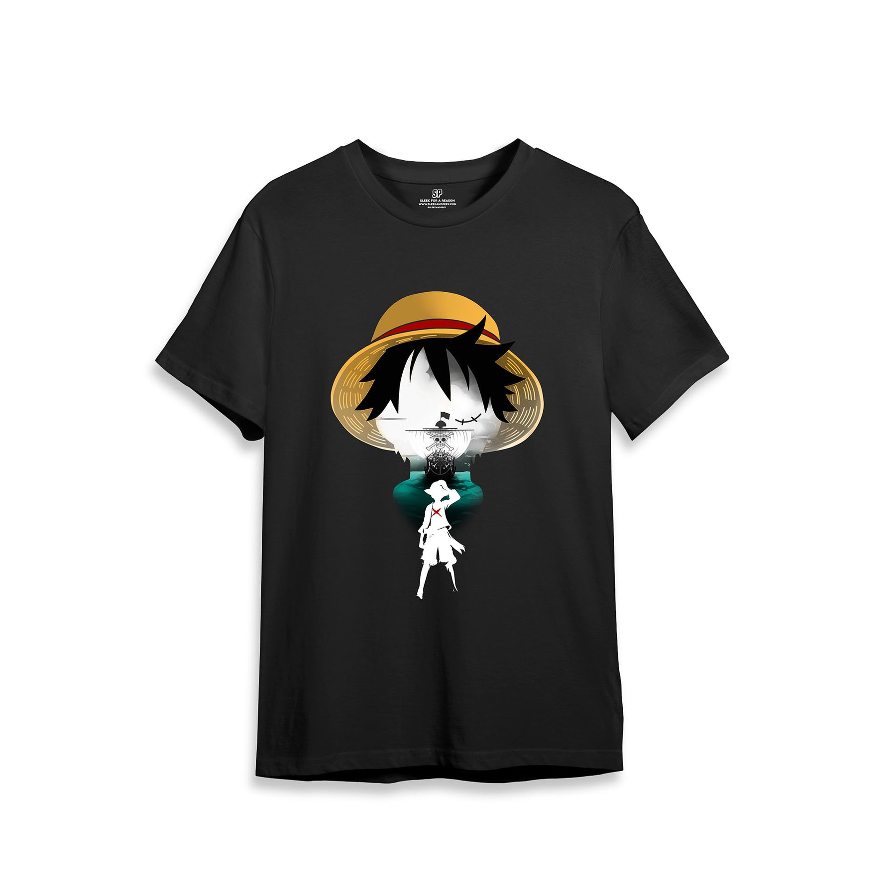 Luffy The Pirate - One Piece T-shirt - SleekandPeek