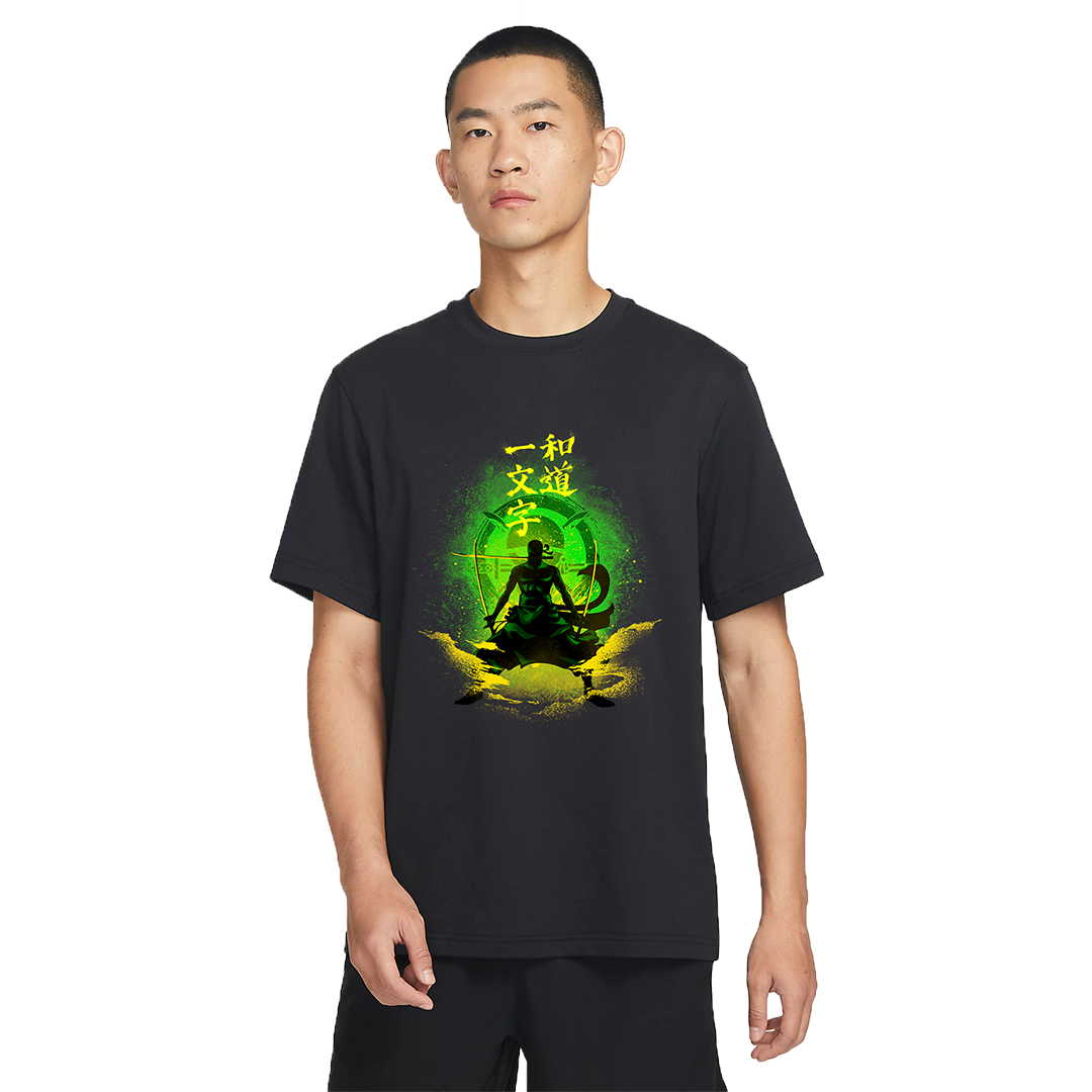 Zoro Demonic Spirit Oversized T-shirt - Sleekandpeek